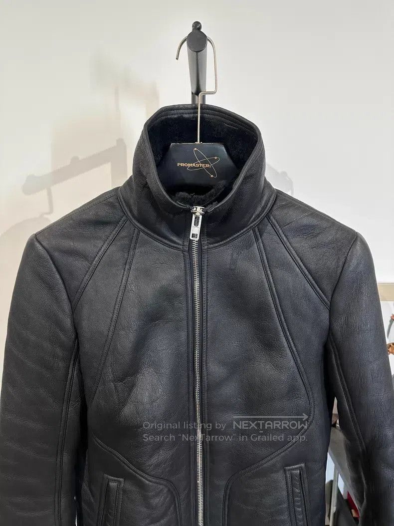 Rick Owens Rick Owens Fur collar leather jacket Size US S / EU 44-46 / 1 - 5 Thumbnail