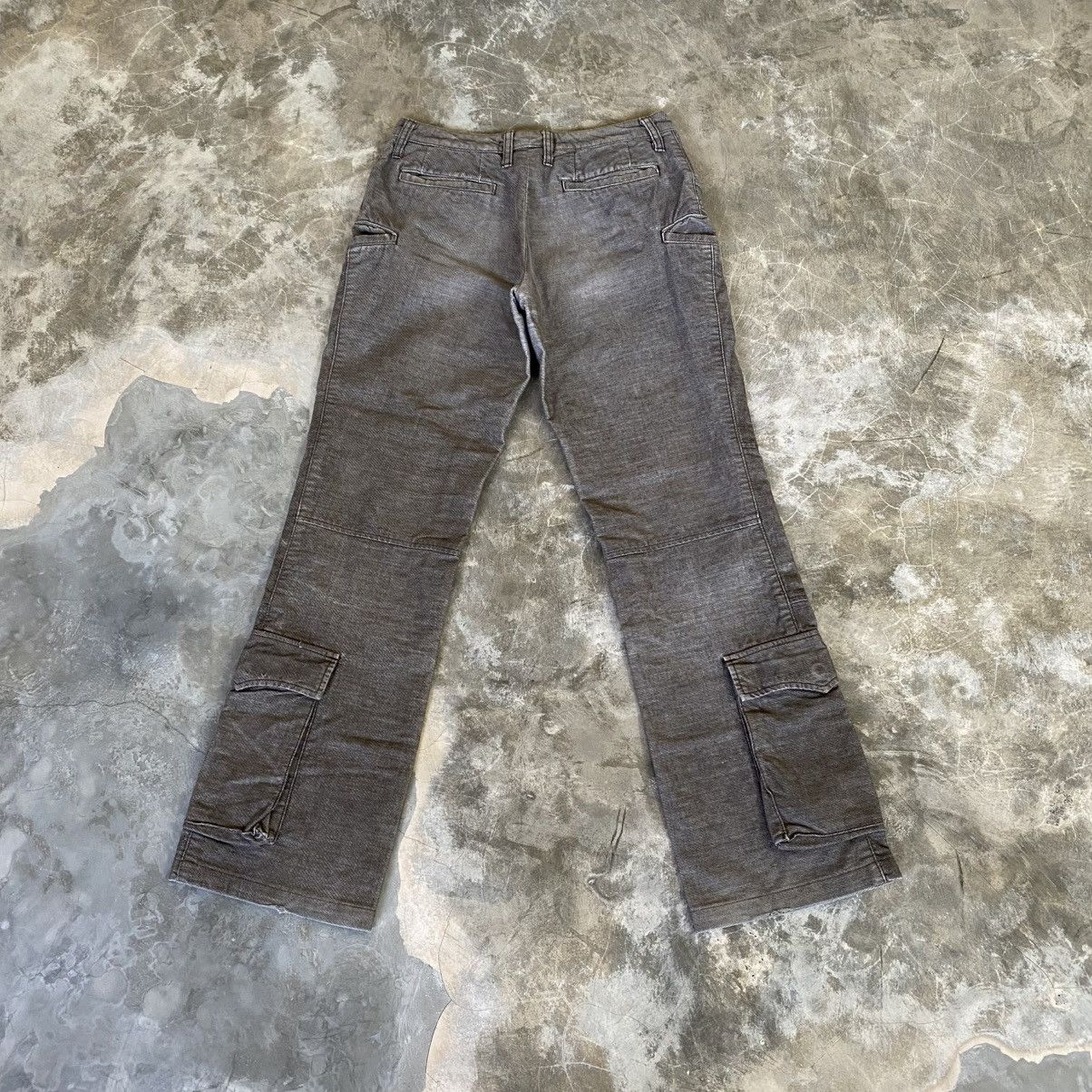 RIPVANWINKLE 2000s RIP VAN WINKLE Cargo Denim Pants Size US 29 - 8 Thumbnail