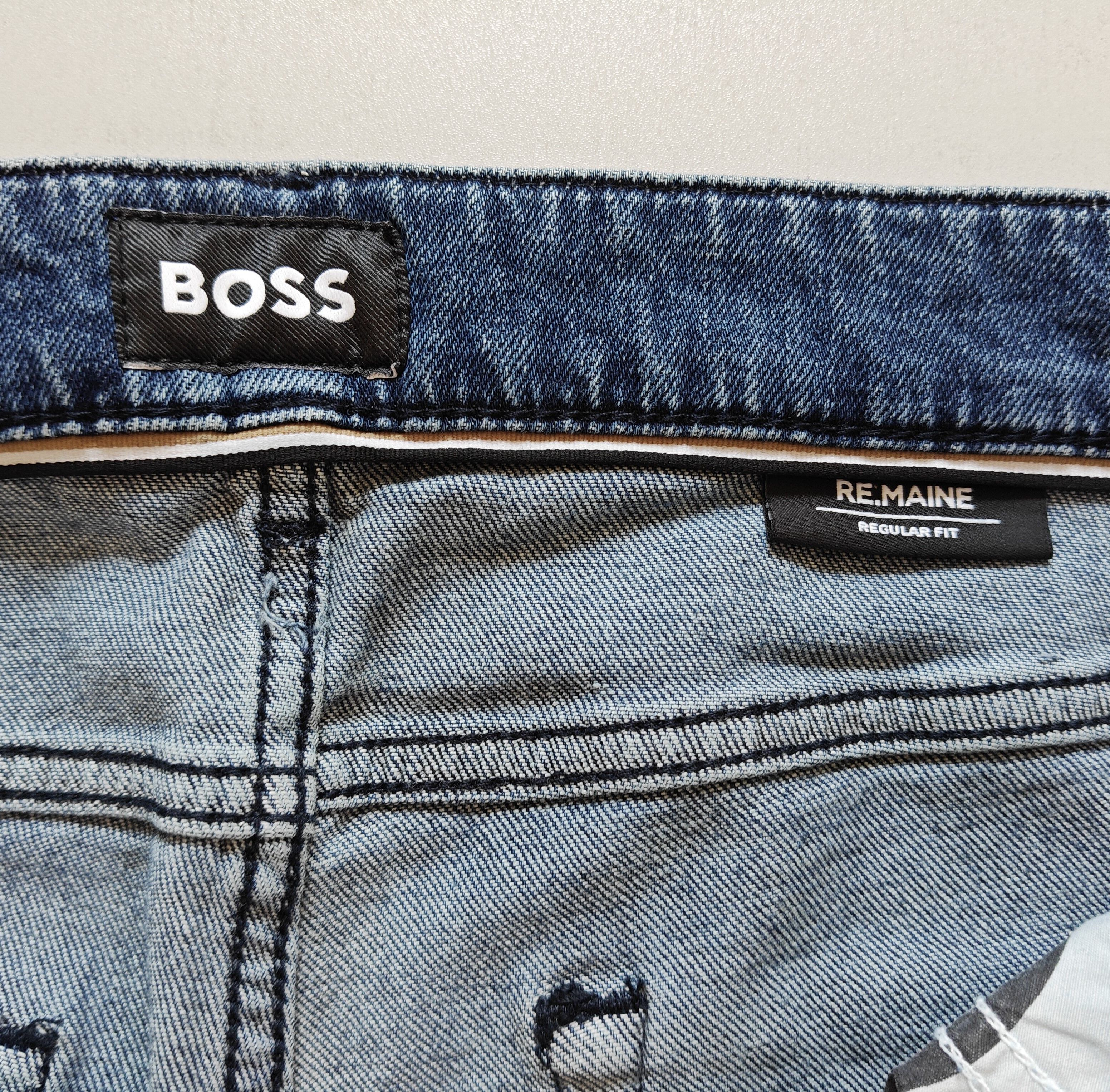 Hugo Boss BOSS RE.MAINE Regular fit men's Jeans Free Shipping T/6089 Size US 32 / EU 48 - 9 Thumbnail