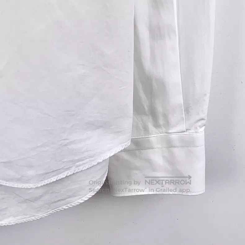 Louis Vuitton Louis Vuitton White presbyopic embroidered cotton lapel si Size US S / EU 44-46 / 1 - 4 Thumbnail