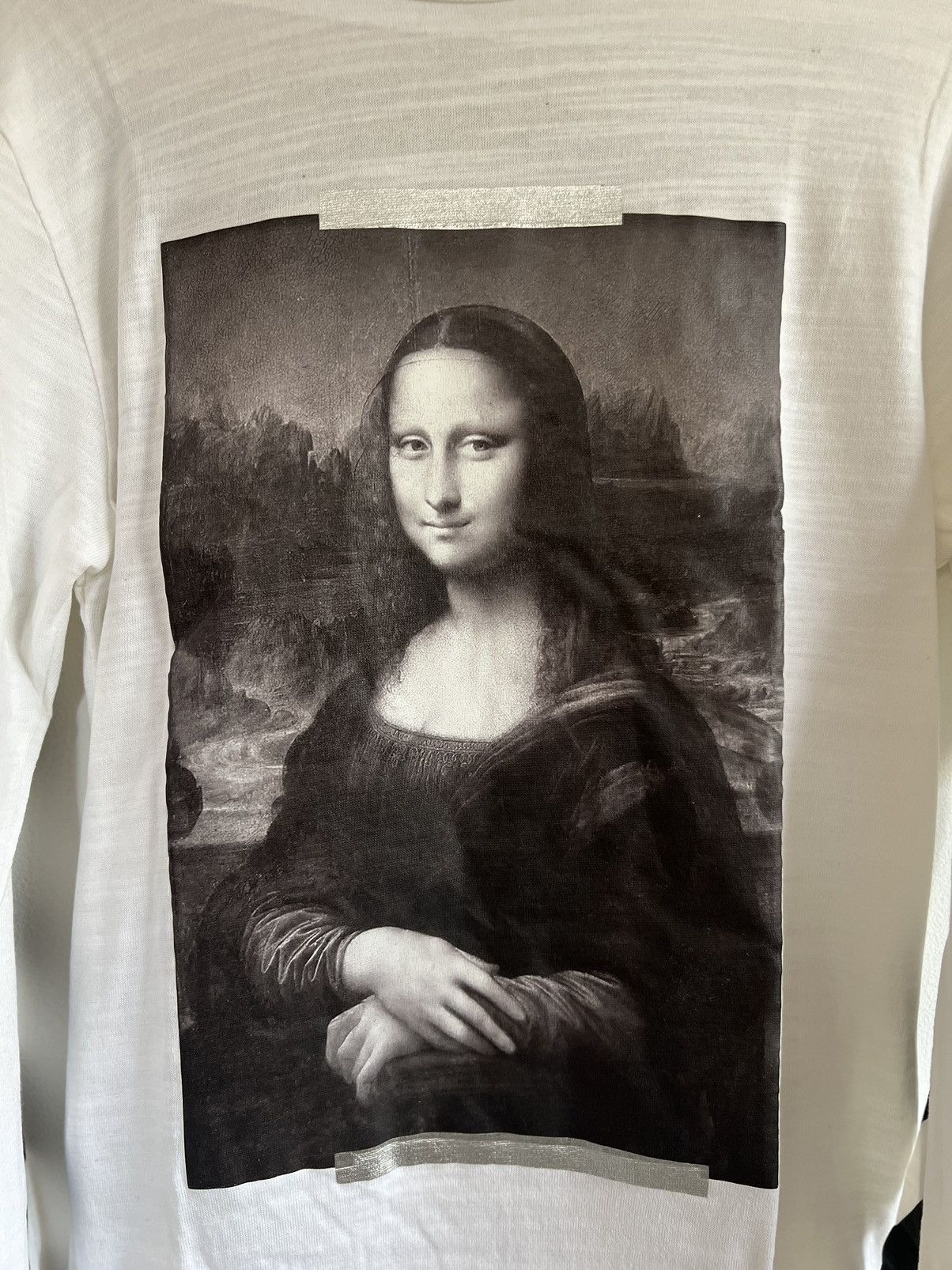 Off-White × Virgil Abloh Off white Monalisa Long Sleeve TEE Size US M / EU 48-50 / 2 - 4 Thumbnail