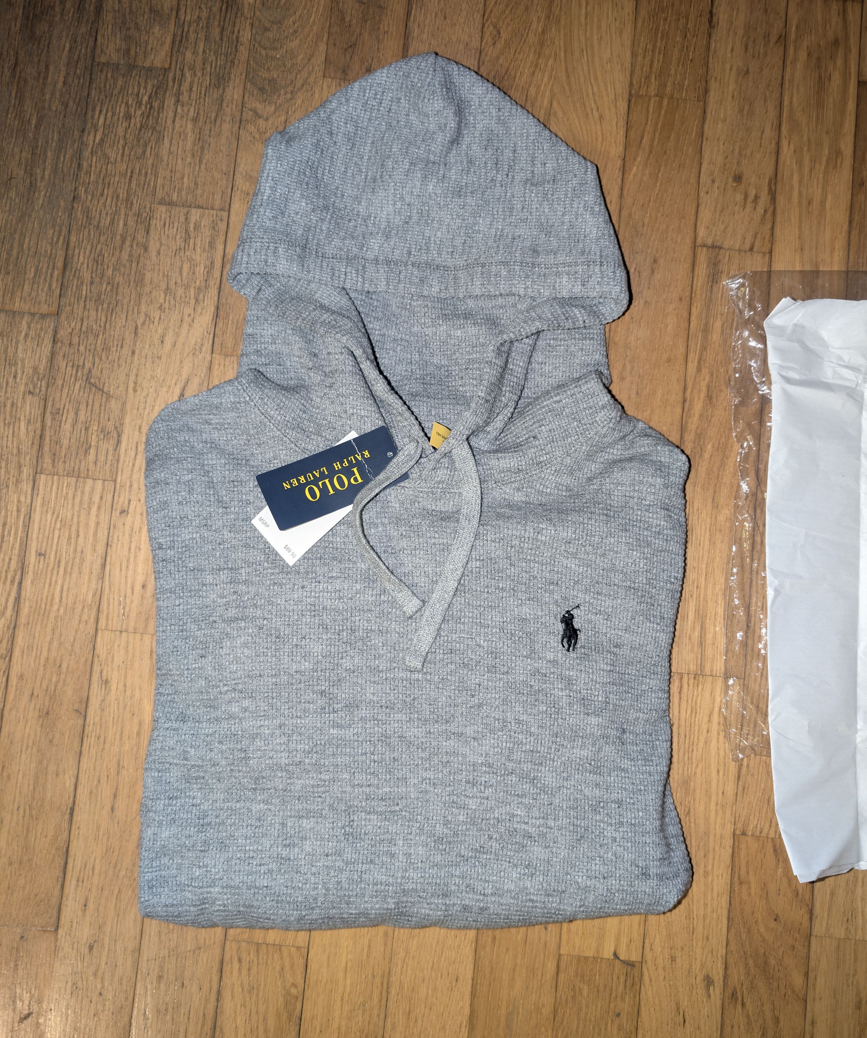 Polo Ralph Lauren Gray Polo Ralph Lauren Hoodie Size US S / EU 44-46 / 1 - 1 Thumbnail