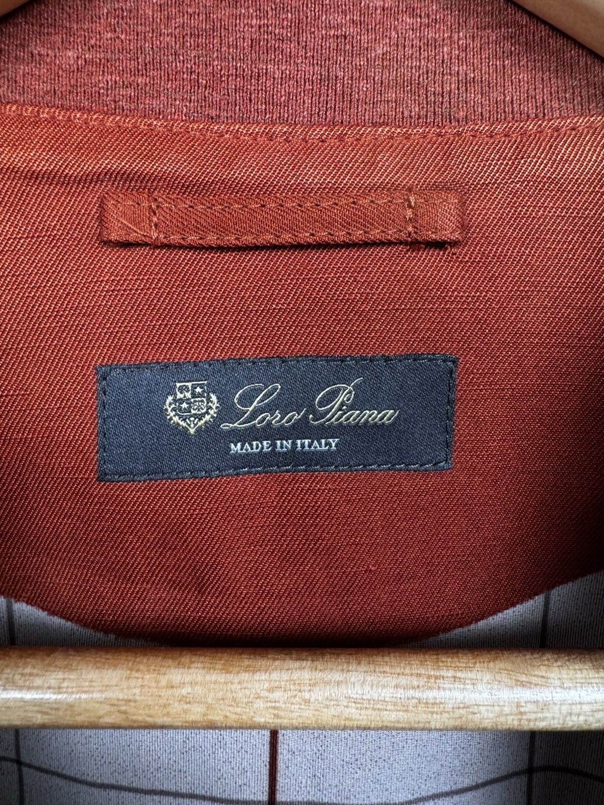 Loro Piana Loro Piana Linen Bomber Jacket Size US XS / EU 42 / 0 - 8 Thumbnail