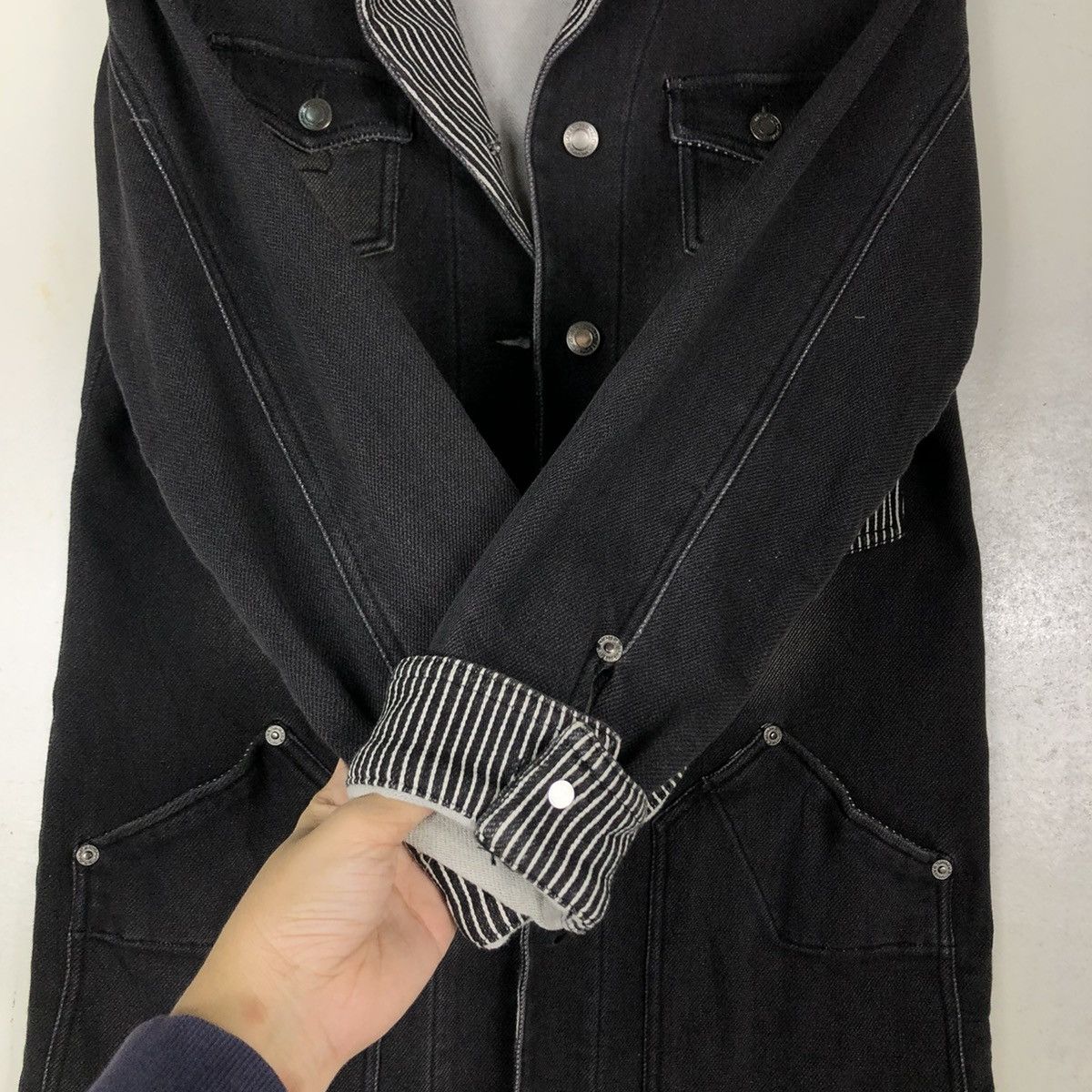 Japanese Brand 🔥VINTAGE BIKER JACKET PUNK DESIGN MATURITA BY CECIO JAPAN Size US S / EU 44-46 / 1 - 15 Thumbnail