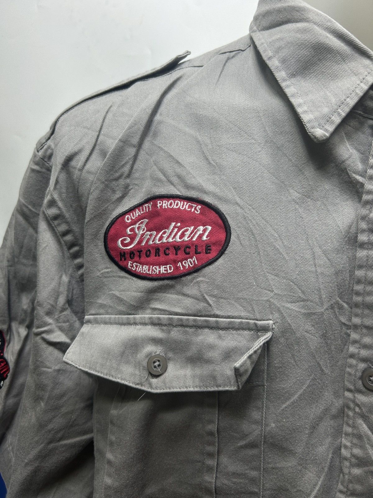 Indian Motorcycle Vintage Indian Motorcycle Size 2XL Size US XXL / EU 58 / 5 - 2 Thumbnail