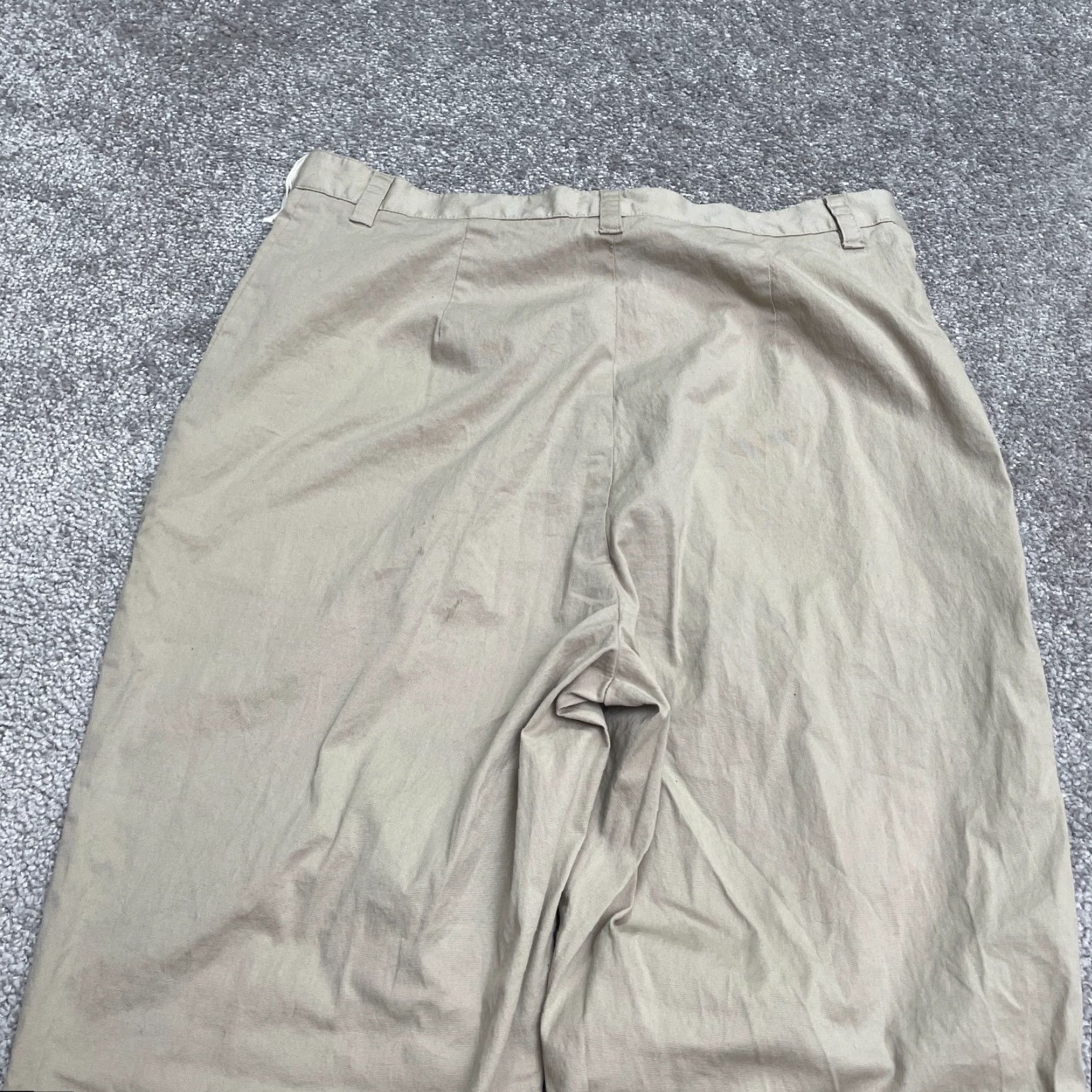 Jones New York Jones New York Womens Pants 10 Khaki Brown High Rise Ankle Zip 30x27.5 Size 32" / US 10 / IT 46 - 3 Thumbnail
