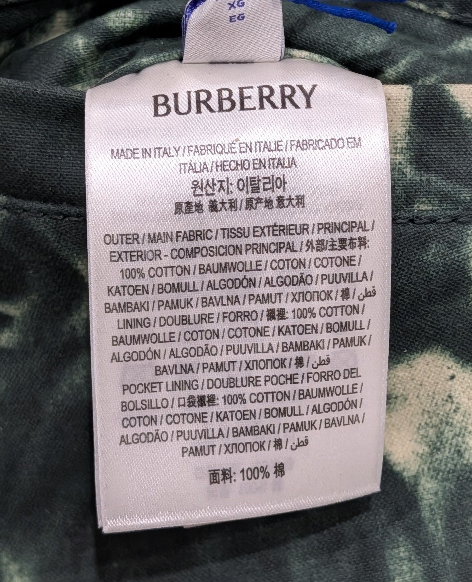 Burberry Burberry Rose Waxed Cotton Trousers Pants Ivy Green XL Size US 36 / EU 52 - 9 Thumbnail