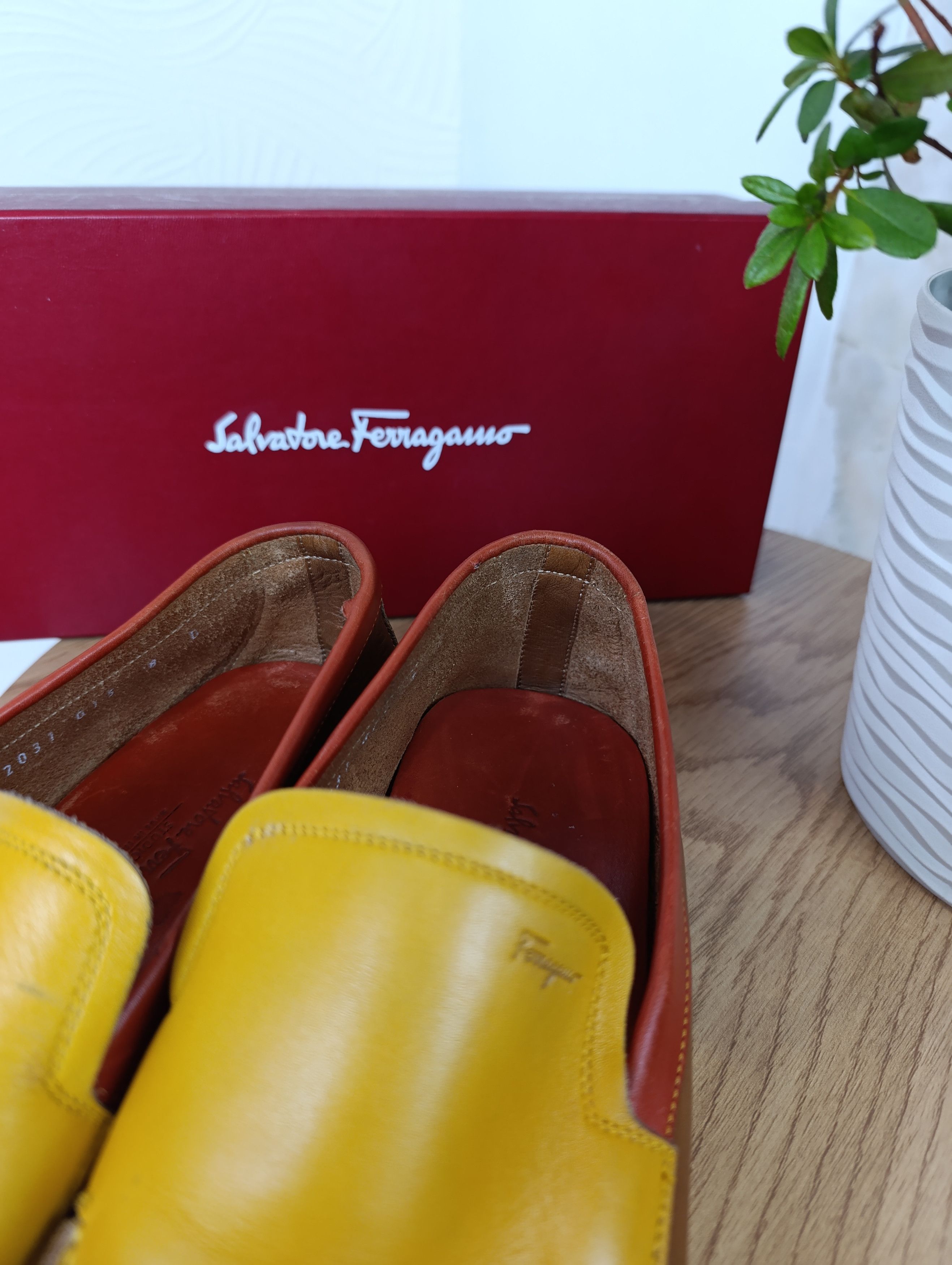 Salvatore Ferragamo SALVATORE FERRAGAMO LEATHER ITALIAN SHOES Size US 8 / EU 41 - 20 Thumbnail