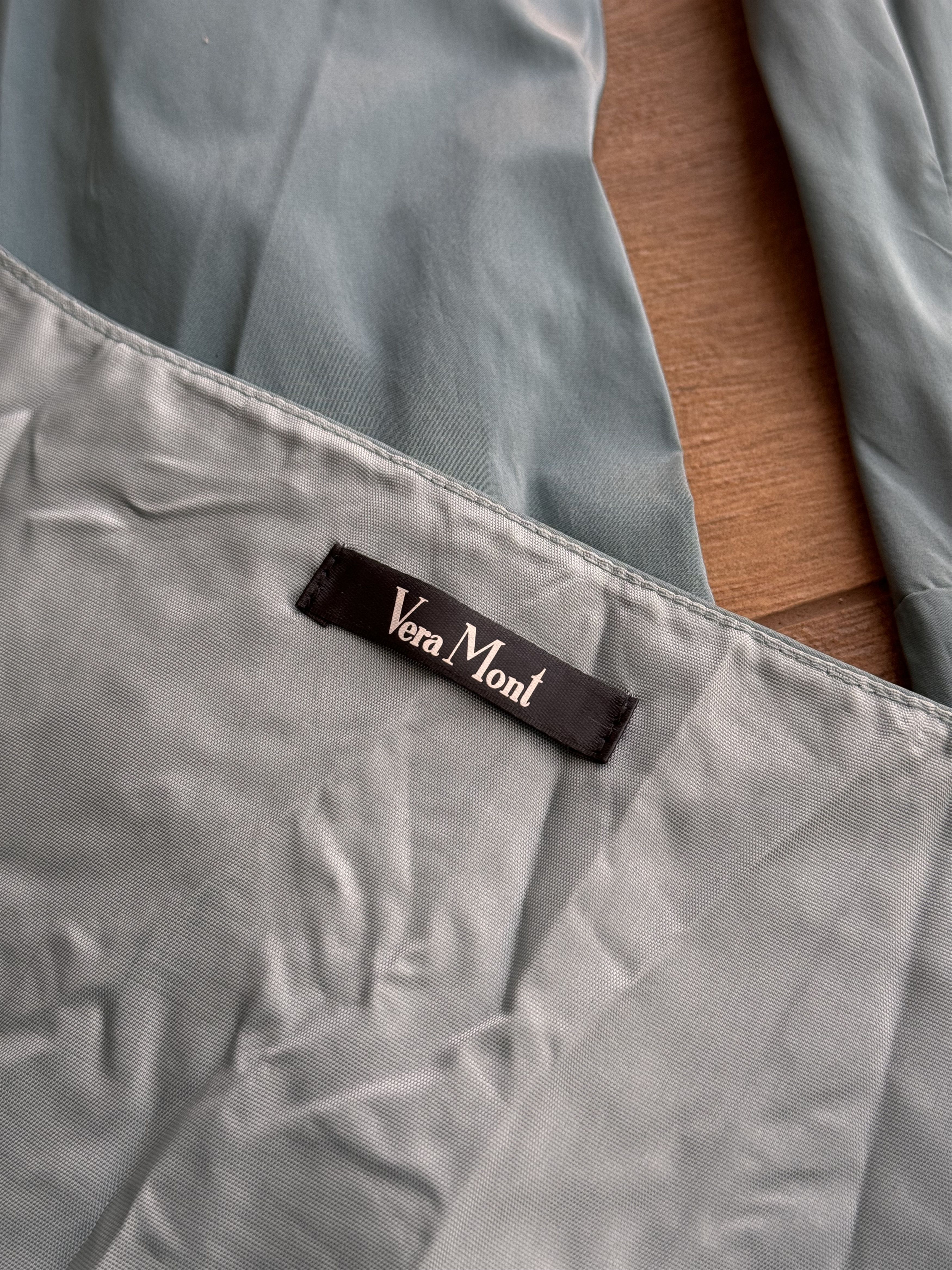 Japanese Brand Vintage Vera Mont Luxury Ocean Blue 3 Item Set Suit Size S / US 4 / IT 40 - 11 Thumbnail