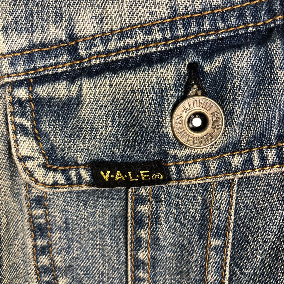 Japanese Brand 📌Cropped Biker Trucker Denim Jacket Vale Hysteric Glamour Size US L / EU 52-54 / 3 - 21 Thumbnail