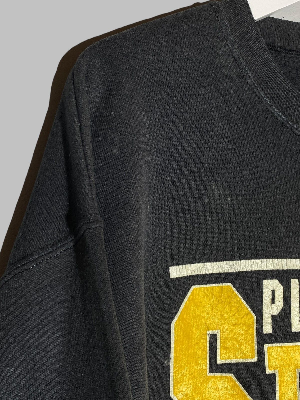 Vintage Vintage 90s Steelers Pittsburgh Distressed Faded Sweatshirt Size US M / EU 48-50 / 2 - 10 Thumbnail