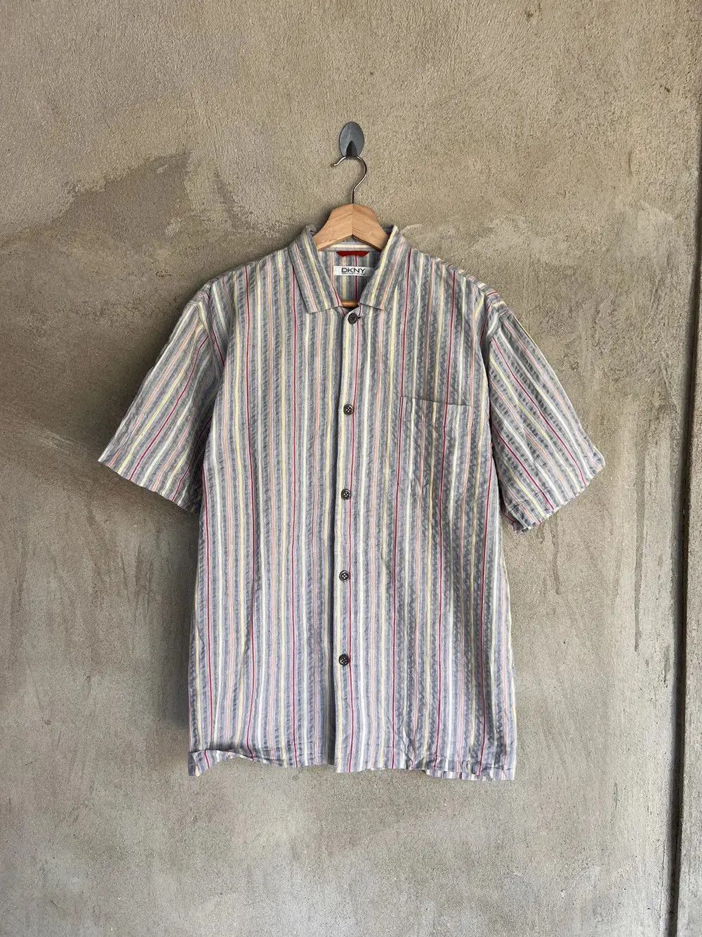 DKNY DKNY Striped Style Shirt Button Size US M / EU 48-50 / 2 - 2 Thumbnail