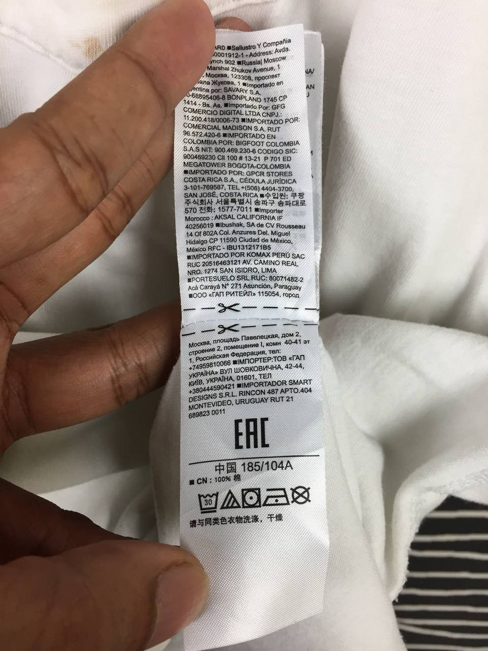 Gap GAP Casual Essential Plain Pocket Tee Size US L / EU 52-54 / 3 - 10 Thumbnail