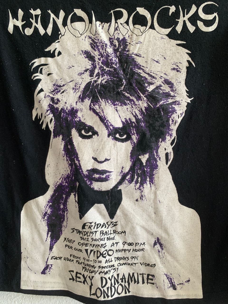 Designer × Japanese Brand × Seditionaries Sex Dynamite London Hanoi Rock T Shirt Size S / US 4 / IT 40 - 4 Thumbnail