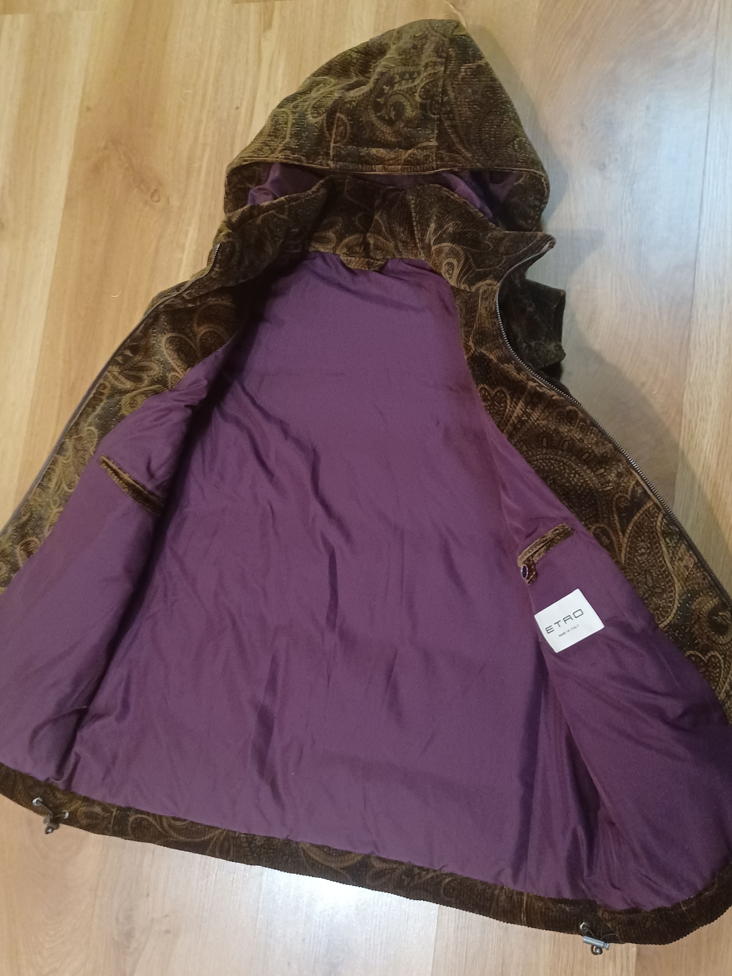 Etro $1750 FW20 Etro Paisley Down Padded Vest Sleeveless Size US M / EU 48-50 / 2 - 5 Thumbnail