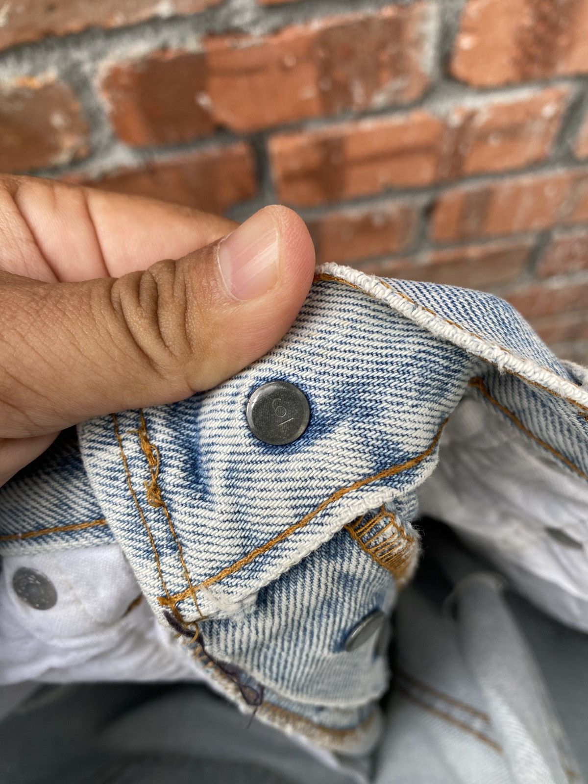Levi's Vintage Clothing W32x29.5 Vintage levi's 501 redline distressed made in USA Size US 32 / EU 48 - 10 Thumbnail