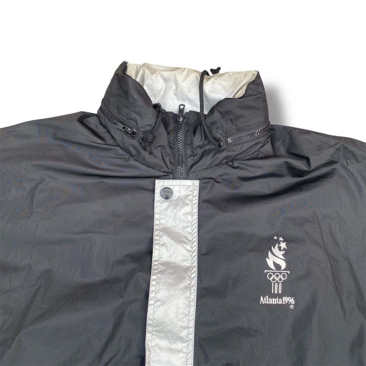 USA Olympics Vintage 90s Olympic 100 Atlanta 1996 Light Jacket. #F4 Size US L / EU 52-54 / 3 - 4 Thumbnail