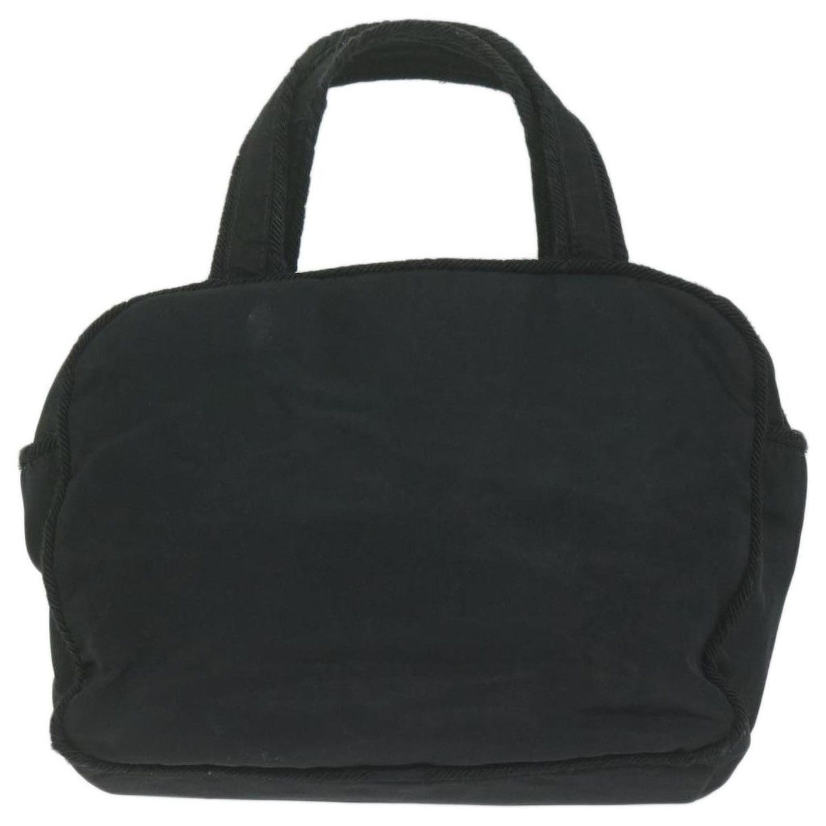 Prada Authentic PRADA Hand Bag Nylon Black Size ONE SIZE - 11 Thumbnail