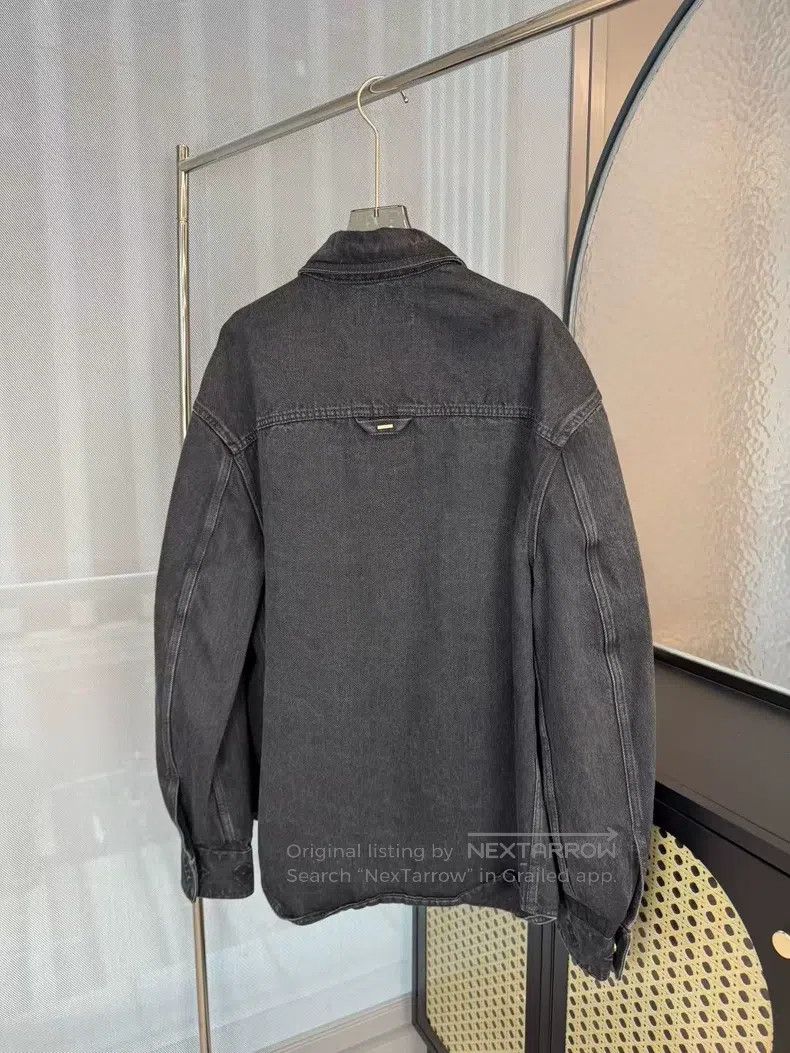 Louis Vuitton Louis Vuitton Embossed logo denim jacket Size US XL / EU 56 / 4 - 2 Thumbnail