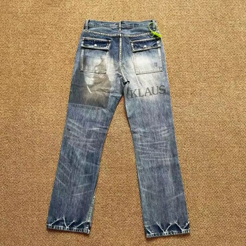 Japanese Brand Undercover Multi Pocket Distressed Jeans Size US 30 / EU 46 - 2 Thumbnail