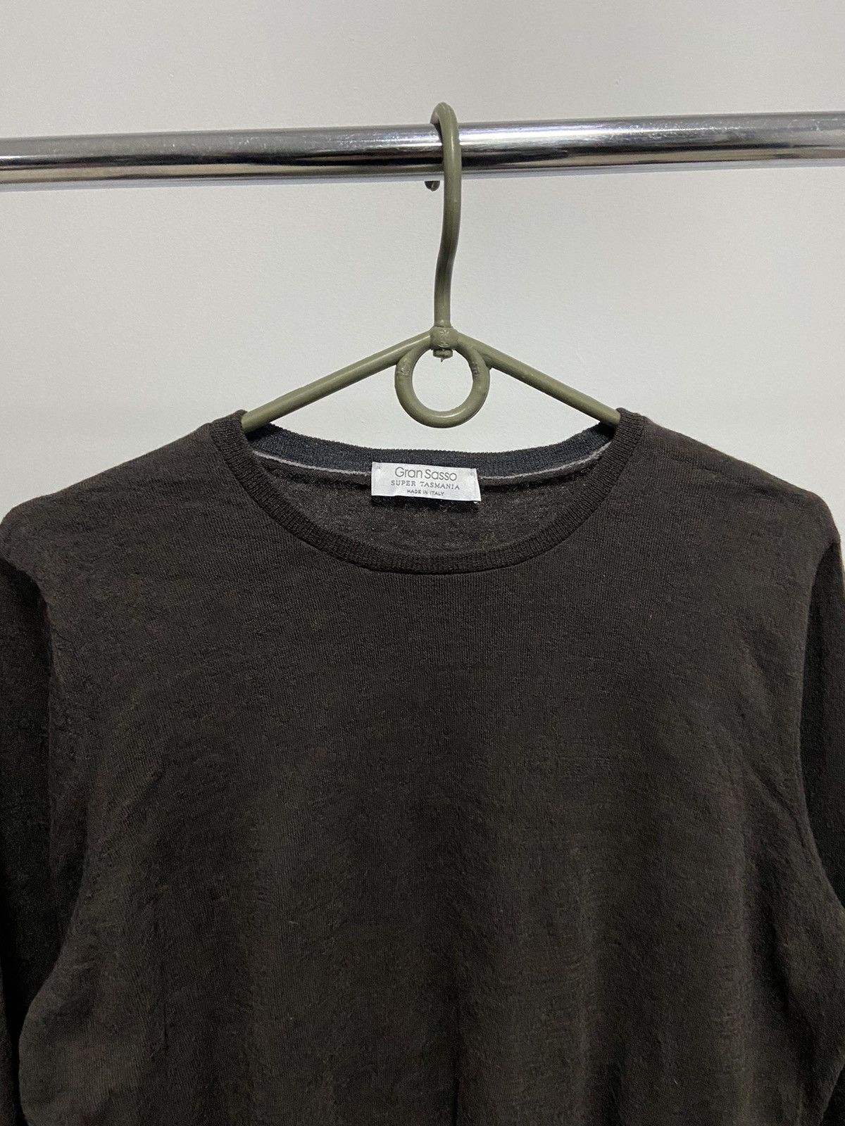 Gran Sasso × Vintage Gran sasso sweater wool vintage luxury super Tasmania Size US M / EU 48-50 / 2 - 3 Thumbnail