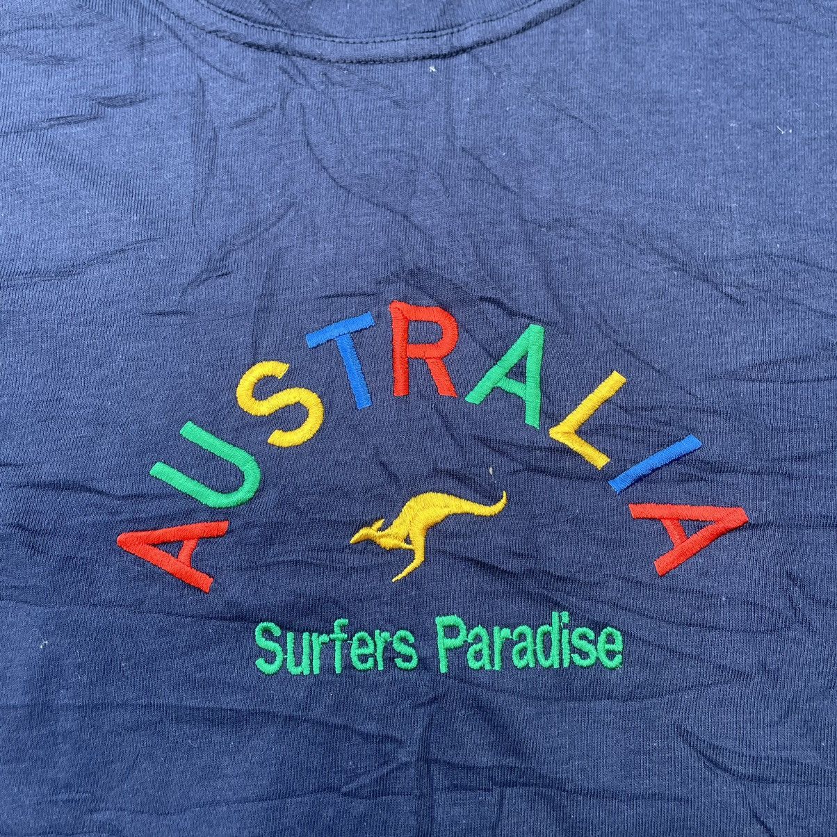 Vintage 🔥🔥Vintage Australian Surfers Paradise Embroidered Logo Tee Size US M / EU 48-50 / 2 - 2 Thumbnail