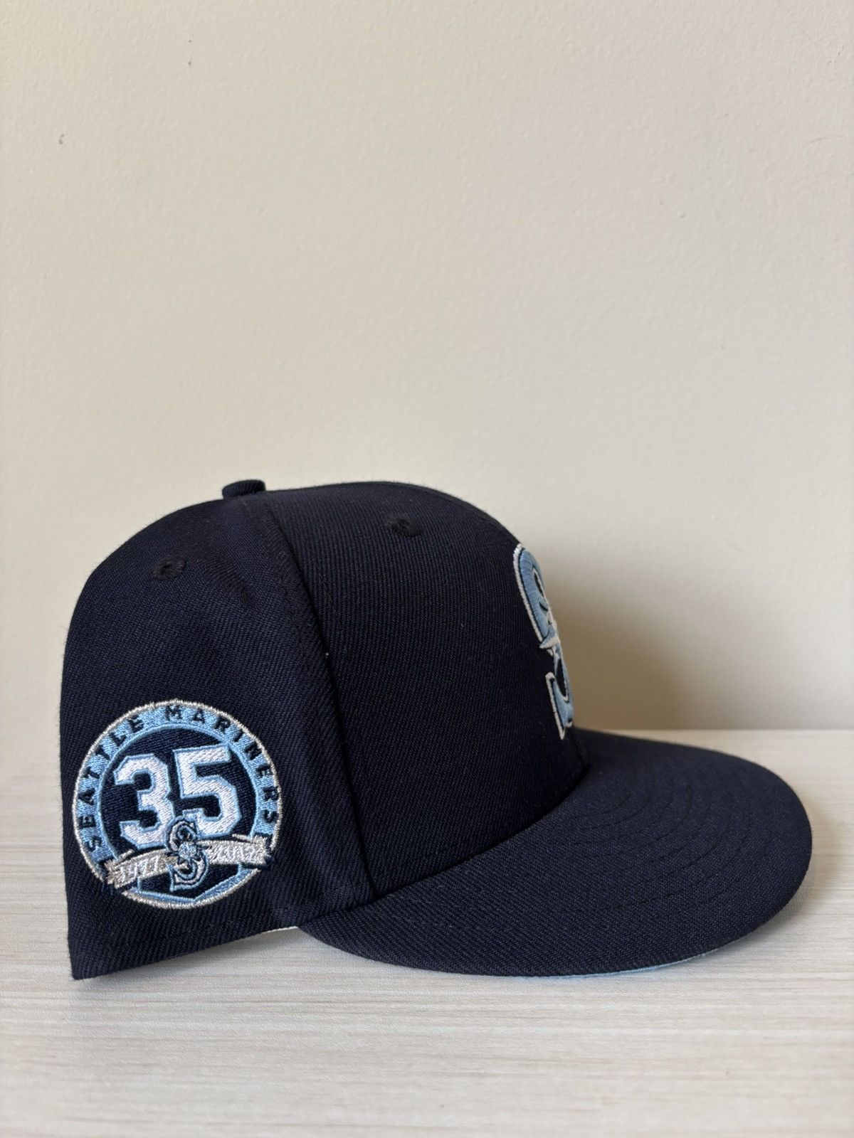 Topperz Seattle Mariners Fitted Size 7 1/2 Topperz Size ONE SIZE - 3 Thumbnail
