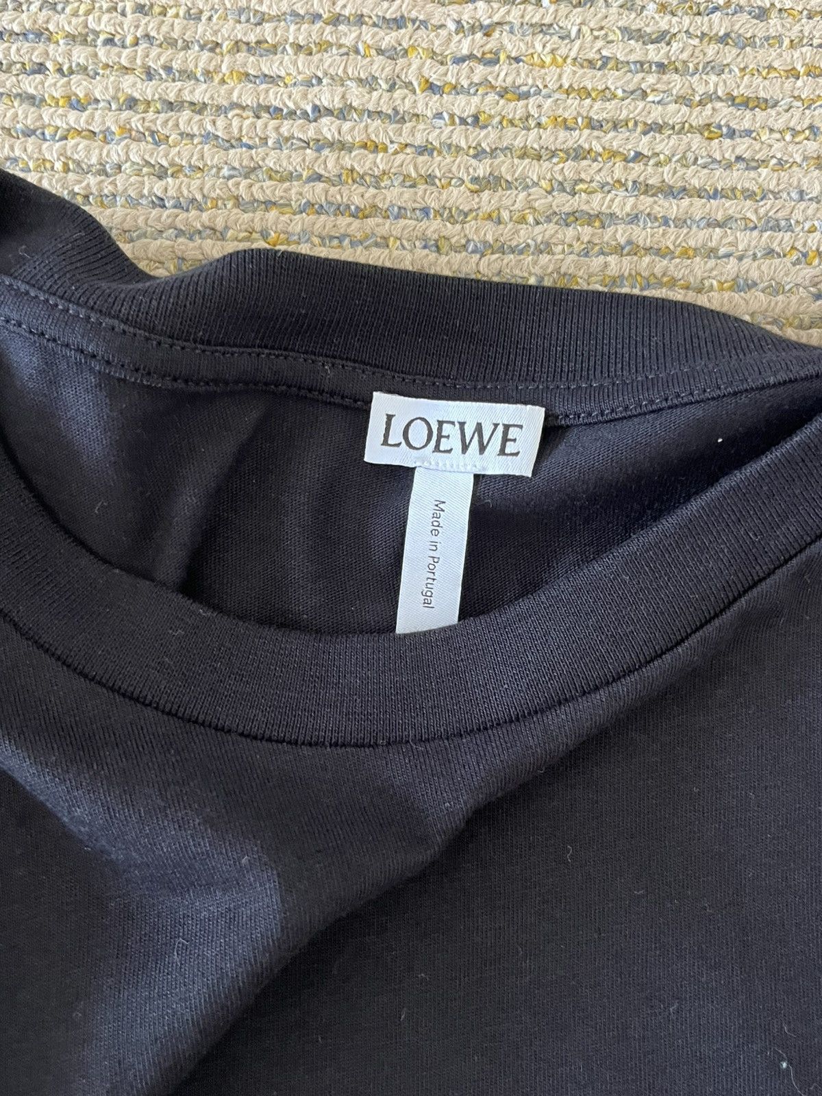 Loewe “Past Present Future” Black T-Shirt Size US S / EU 44-46 / 1 - 5 Thumbnail