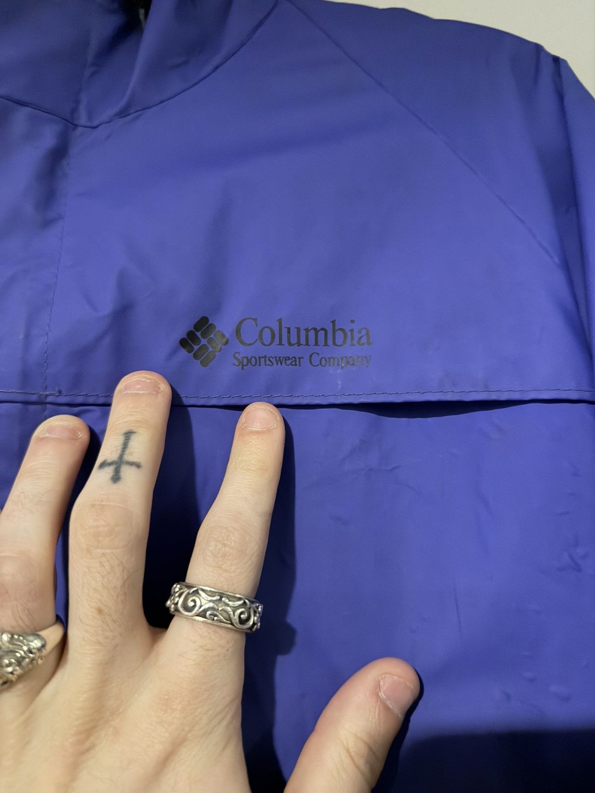 Columbia Y2K gorp Columbia long button up raincoat Size US M / EU 48-50 / 2 - 2 Thumbnail