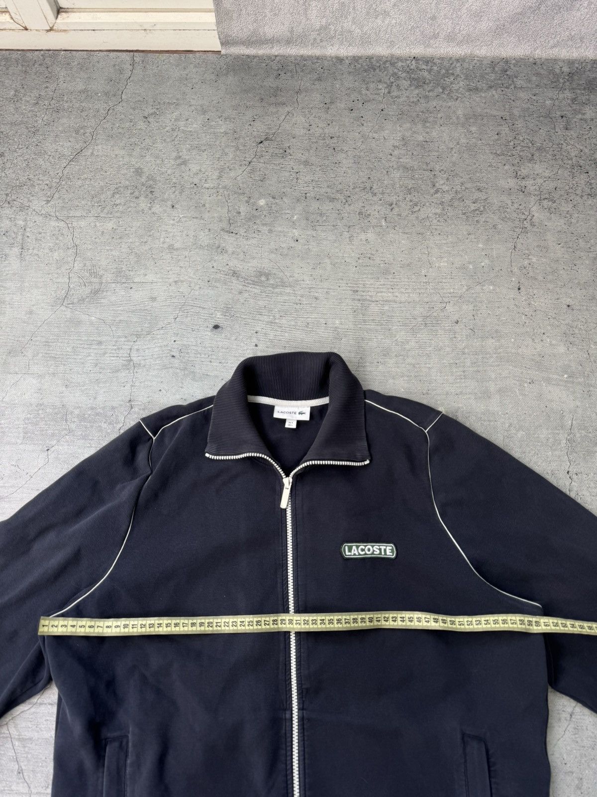 Lacoste 🐊 RARE Vintage Lacoste Zip Active Olimpian Sweatshirt Y2K Size US L / EU 52-54 / 3 - 7 Thumbnail