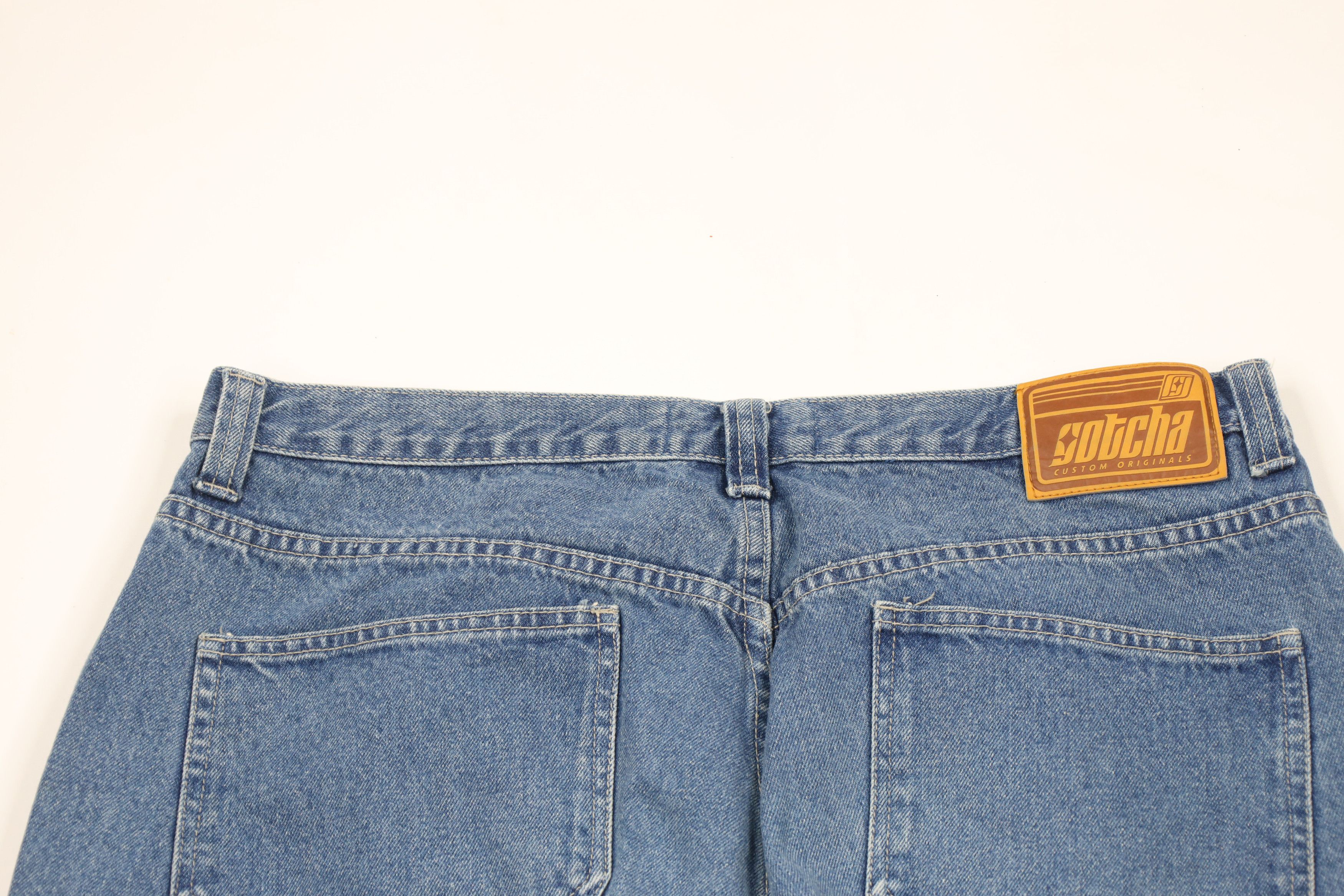 Gotcha × Vintage Vintage 90s Gotcha Surfing Fit Baggy Denim Jeans Blue Size US 36 / EU 52 - 9 Thumbnail