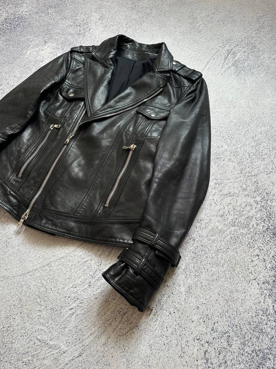 Balmain Balmain Men’s Leather Jacket With Straps Size 48 Size US M / EU 48-50 / 2 - 4 Thumbnail