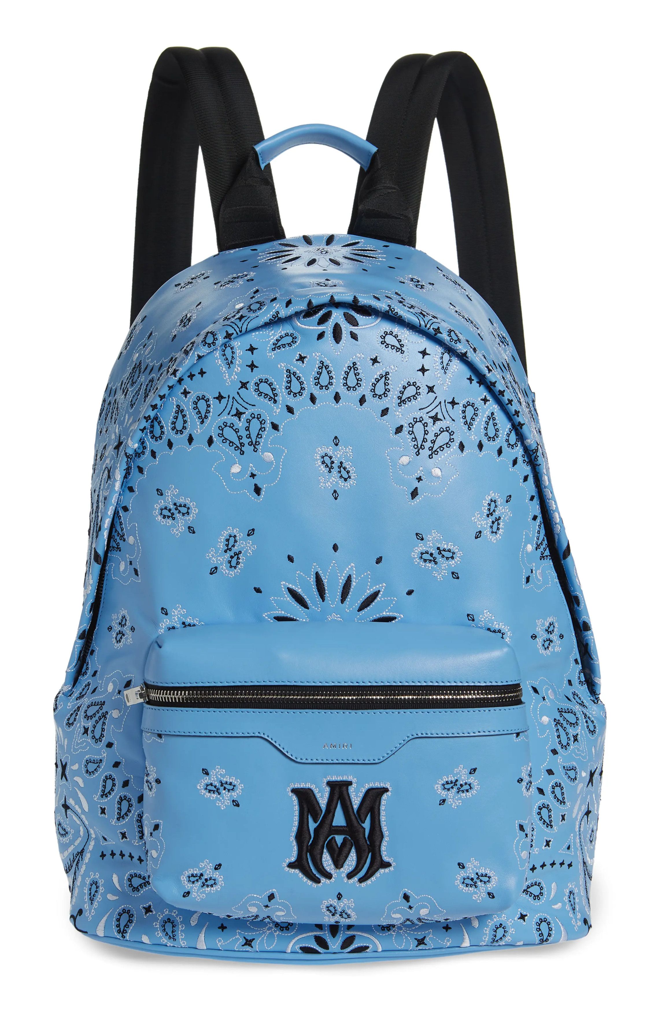 Amiri o1mle0325 Size: OS / Classic Backpack Bandana Carolina Blue Size ONE SIZE - 1 Thumbnail