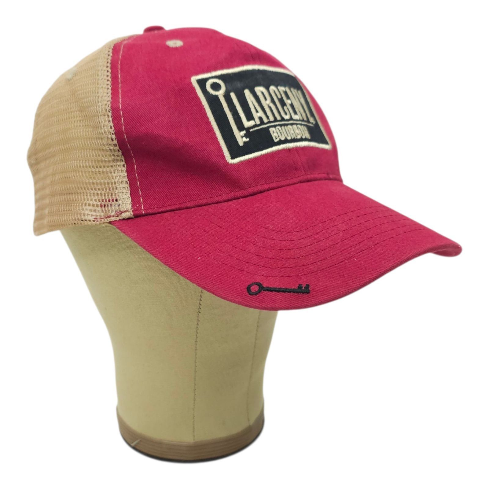 Other Larceny Bourbon Mesh Snapback Cap Trucker Embroidered Logo Size ONE SIZE - 3 Thumbnail