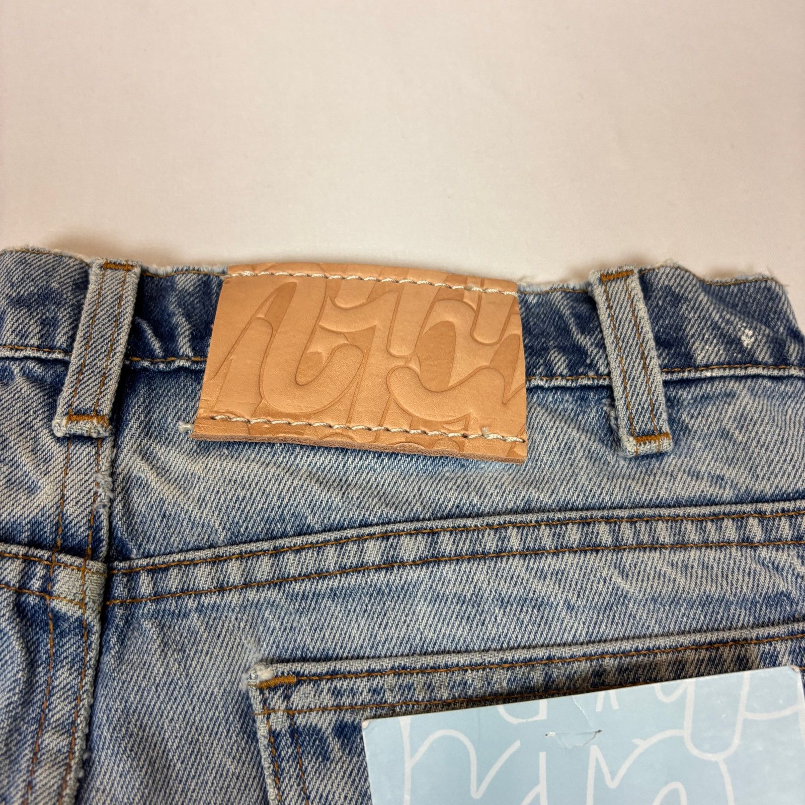 Mifland Mifland Vintage 90 Levi’s Jeans Straight Leg Paint 30x28 Size US 30 / EU 46 - 5 Thumbnail
