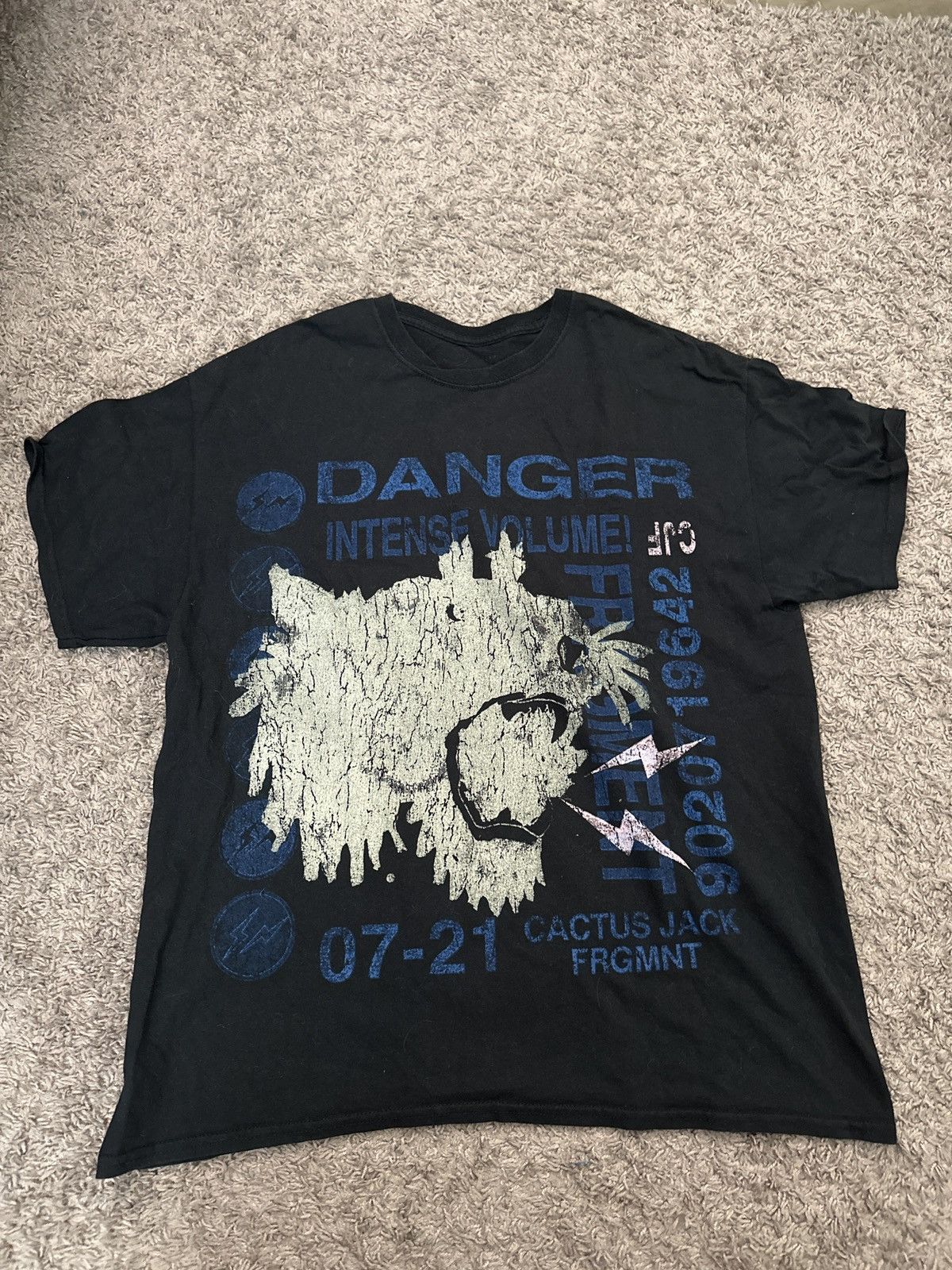 travis scott danger tee