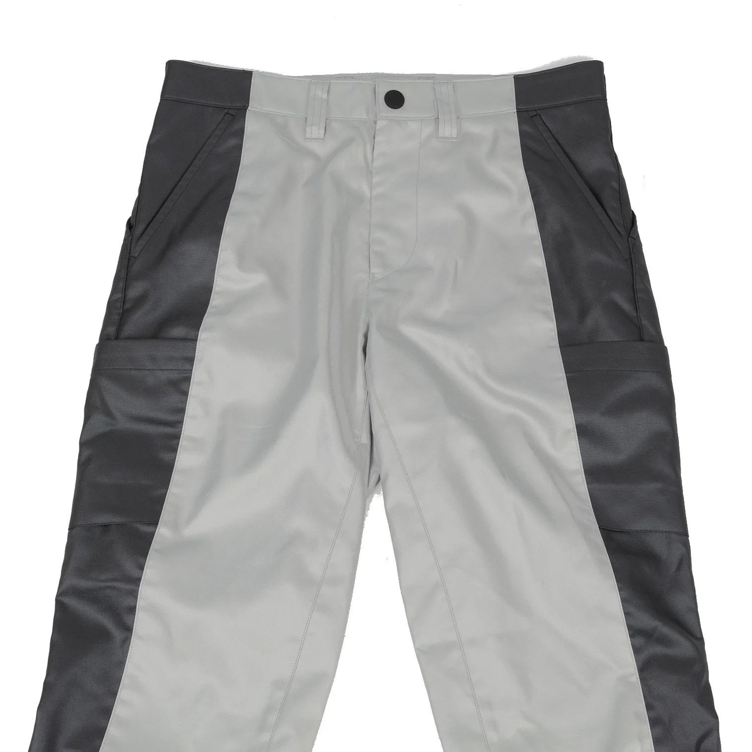 Issey Miyake Glossy Tapered Pants in Gray Charcoal Size US 36 / EU 52 - 2 Thumbnail