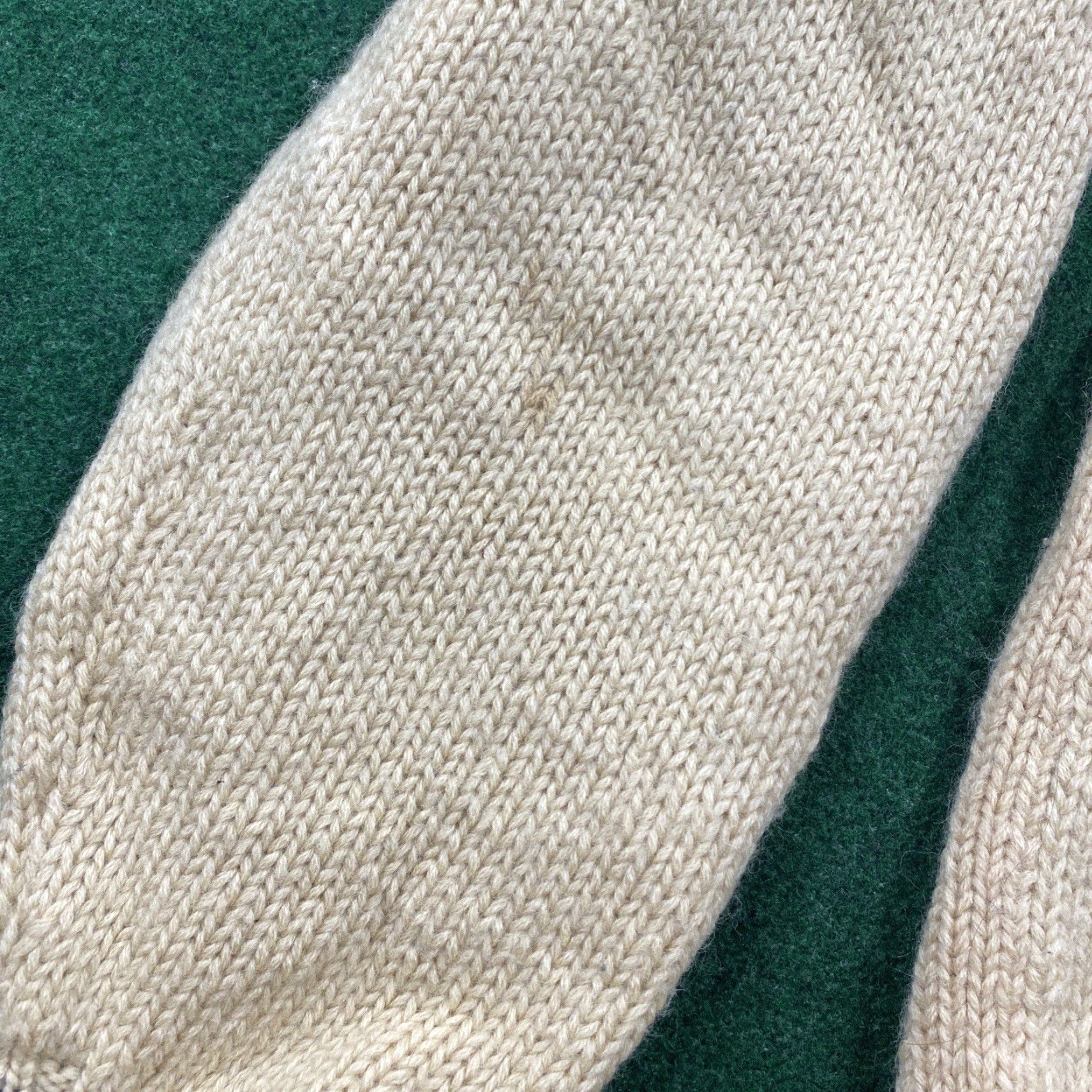 J.Crew VINTAGE J.CREW Sweatshirt Mens 2XL Beige Wool Knit 1/4 Zip Crew Neck Full Zip Nordic Logo Sweatshirt Size US XXL / EU 58 / 5 - 5 Thumbnail