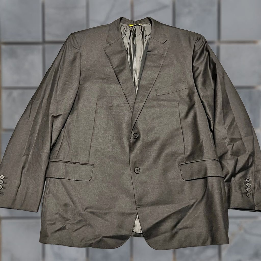 Vintage Hickey Freeman Beacon Blazer Mens 48R Gray Loro Piana Tasmanian Super 150’s Coat Blazer Mens 48R Gray Loro Piana Tasmanian Super 150’s Size 48R - 1 Thumbnail