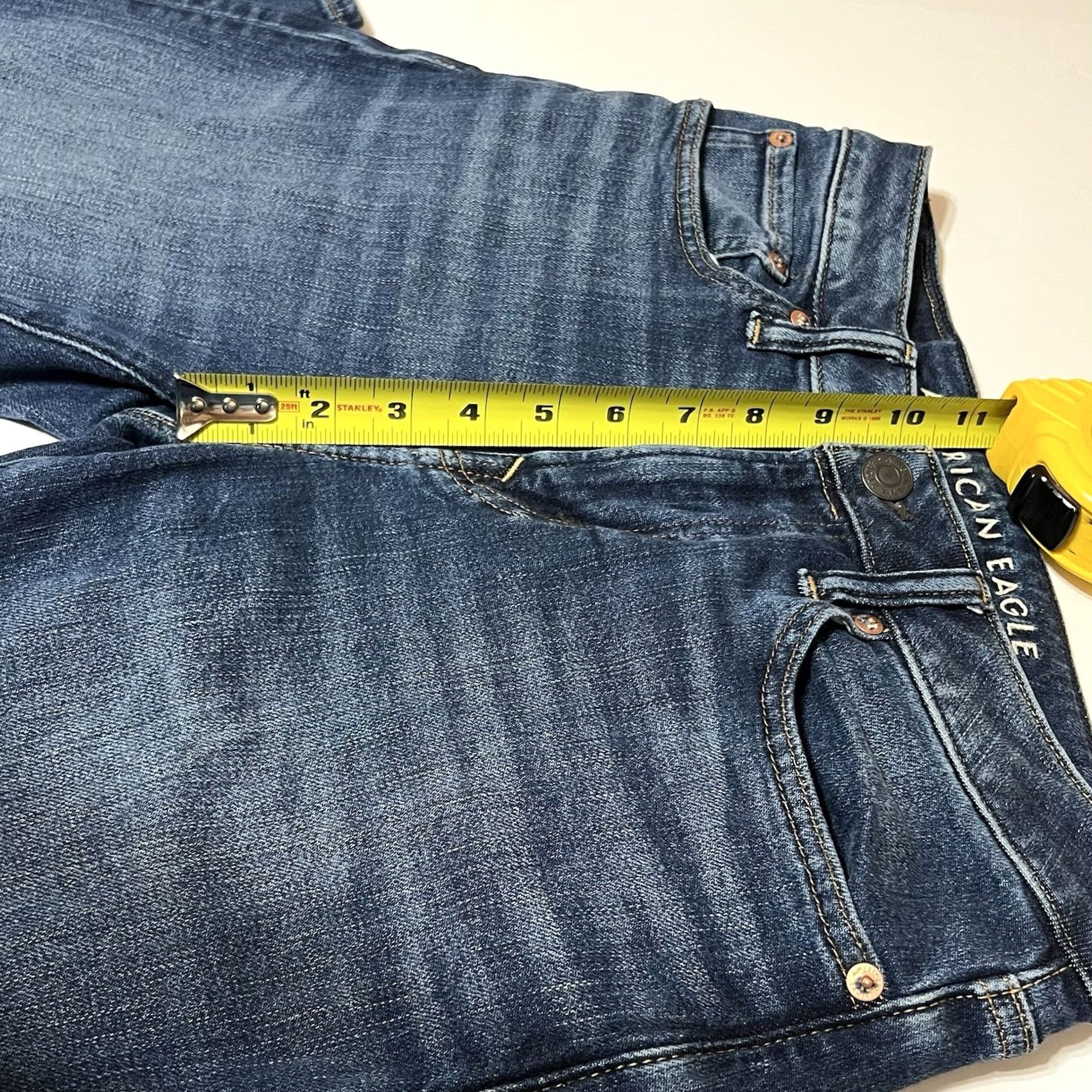 American Eagle Outfitters VINTAGE American Eagle Outfitters Jeans Mens 28x32 Blue Bootcut 5-Pocket Denim Cowboy Rodeo USA Regular Mens Size US 28 / EU 44 - 4 Thumbnail