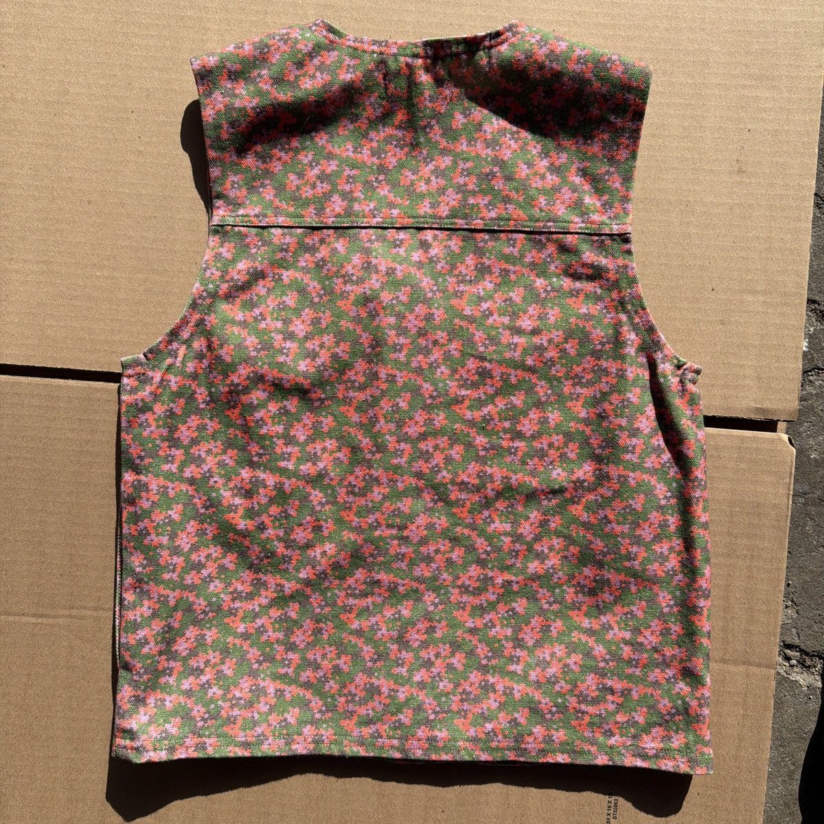 Stussy Stussy floral denim vest Size S / US 4 / IT 40 - 3 Thumbnail
