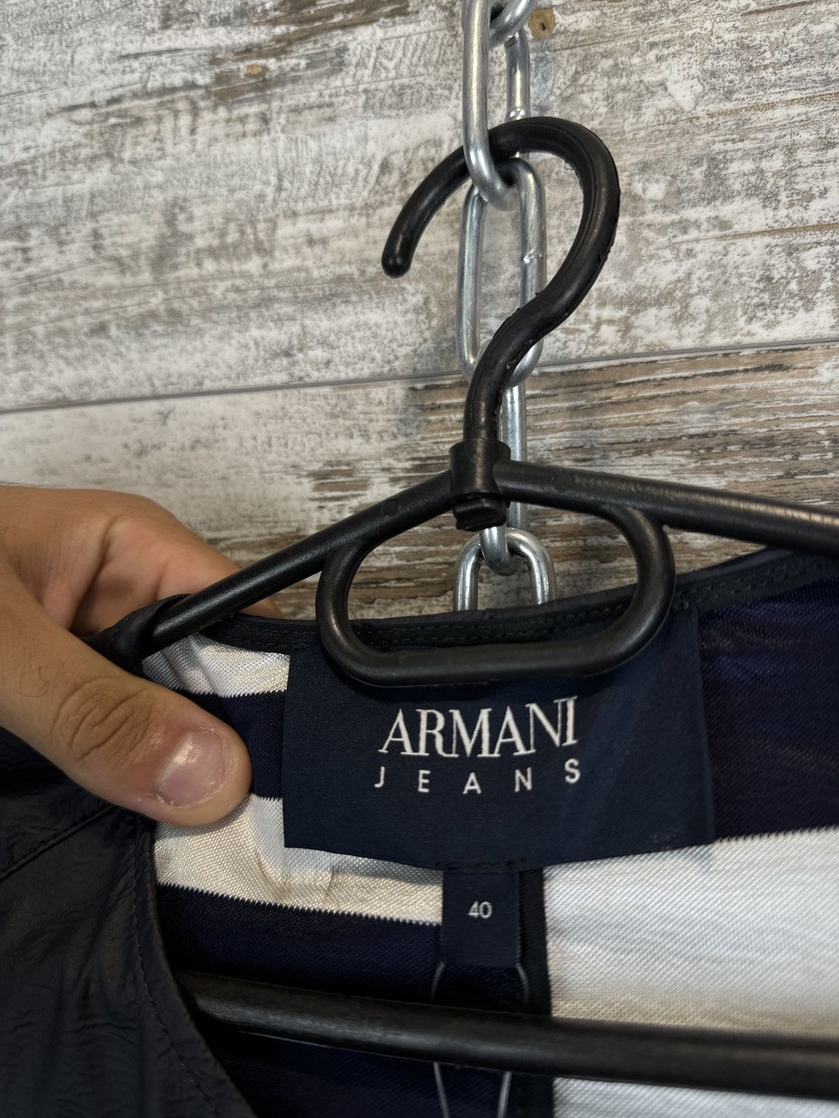 Armani × Emporio Armani × Giorgio Armani Women’s New Armani jeans blazer jacket BNWT! Size S / US 4 / IT 40 - 11 Thumbnail