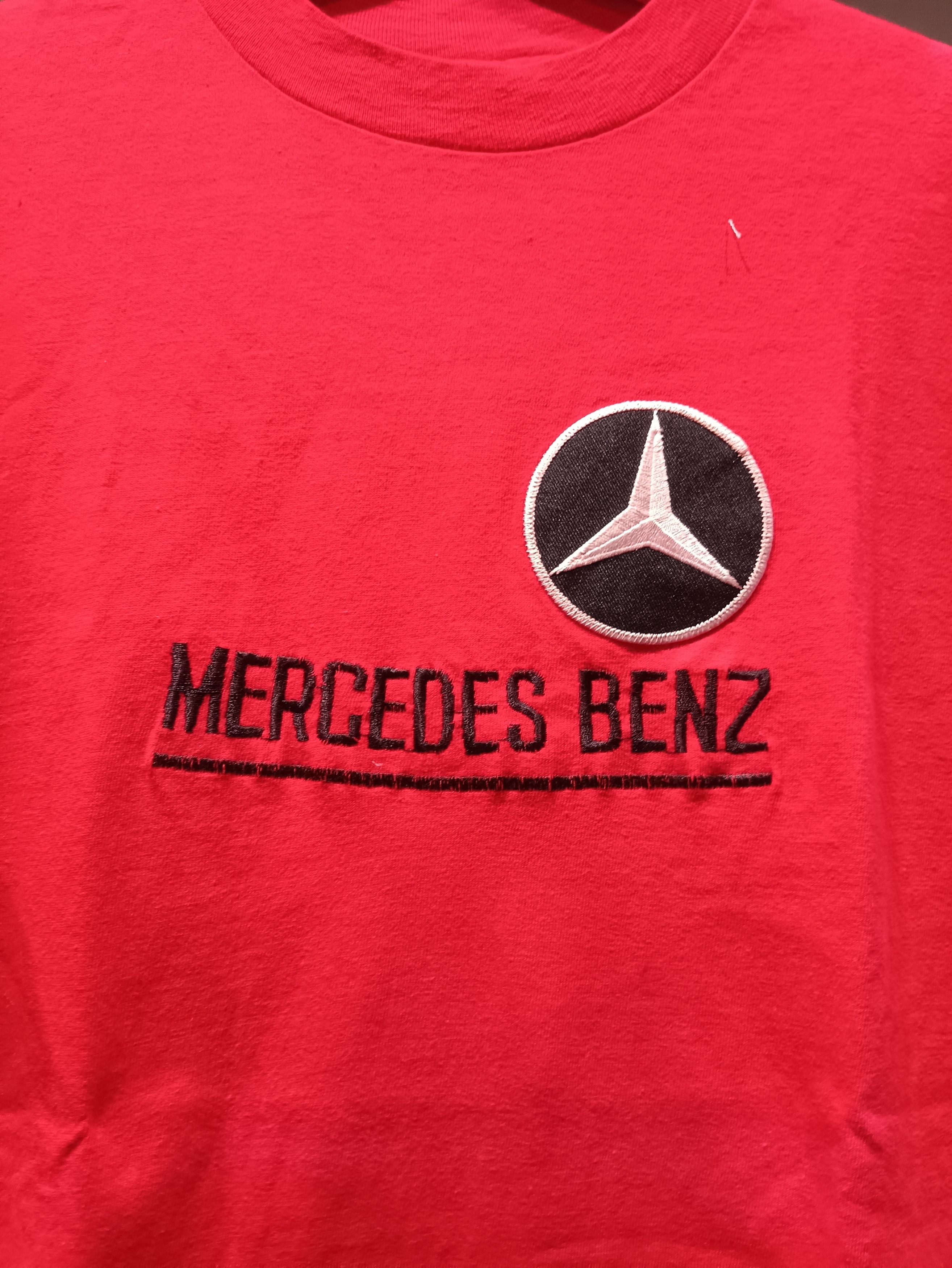 Mercedes-Benz × Vintage 90s Mercedes-Benz Classic Logo Size US M / EU 48-50 / 2 - 2 Thumbnail