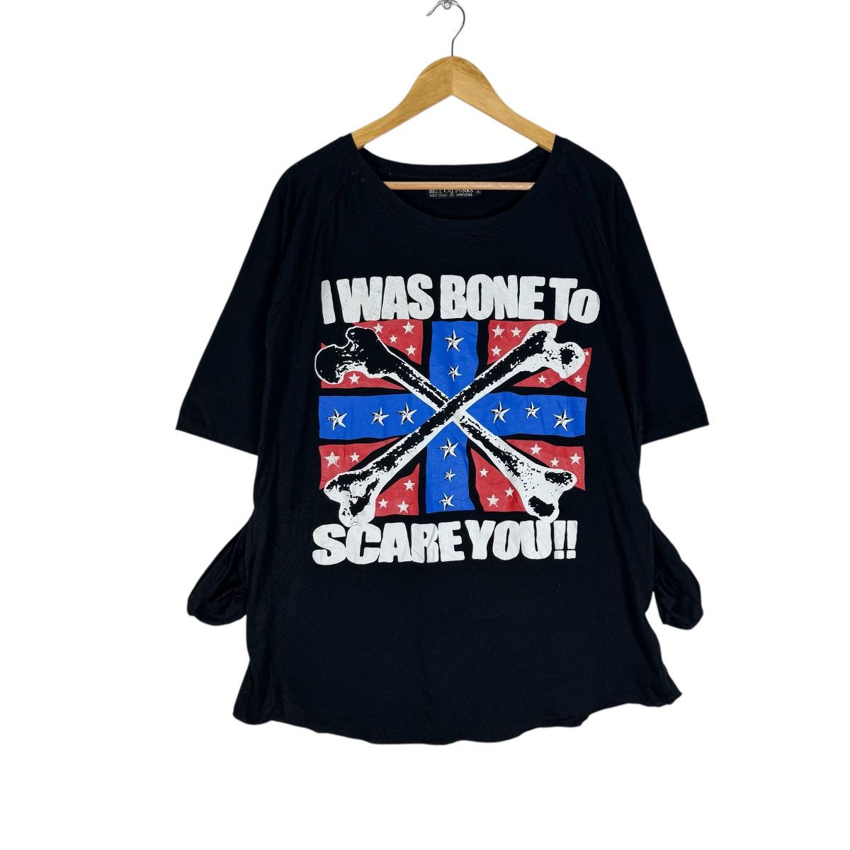 Japanese Brand ☀️HELL CAT PUNKS CROSS BONES T SHIRTS Size L / US 10 / IT 46 - 1 Thumbnail