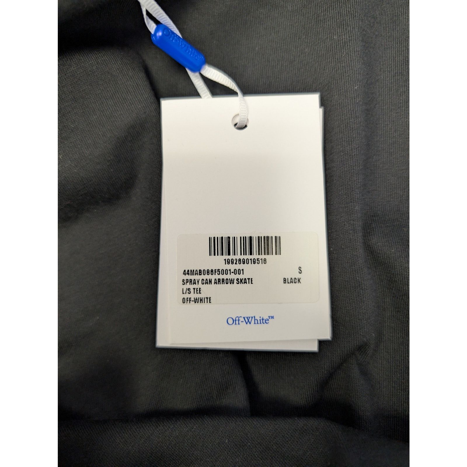 Off-White o1rshd1 Spray Can Arrow Skate L/S T-Shirt in Black Size US S / EU 44-46 / 1 - 22 Thumbnail