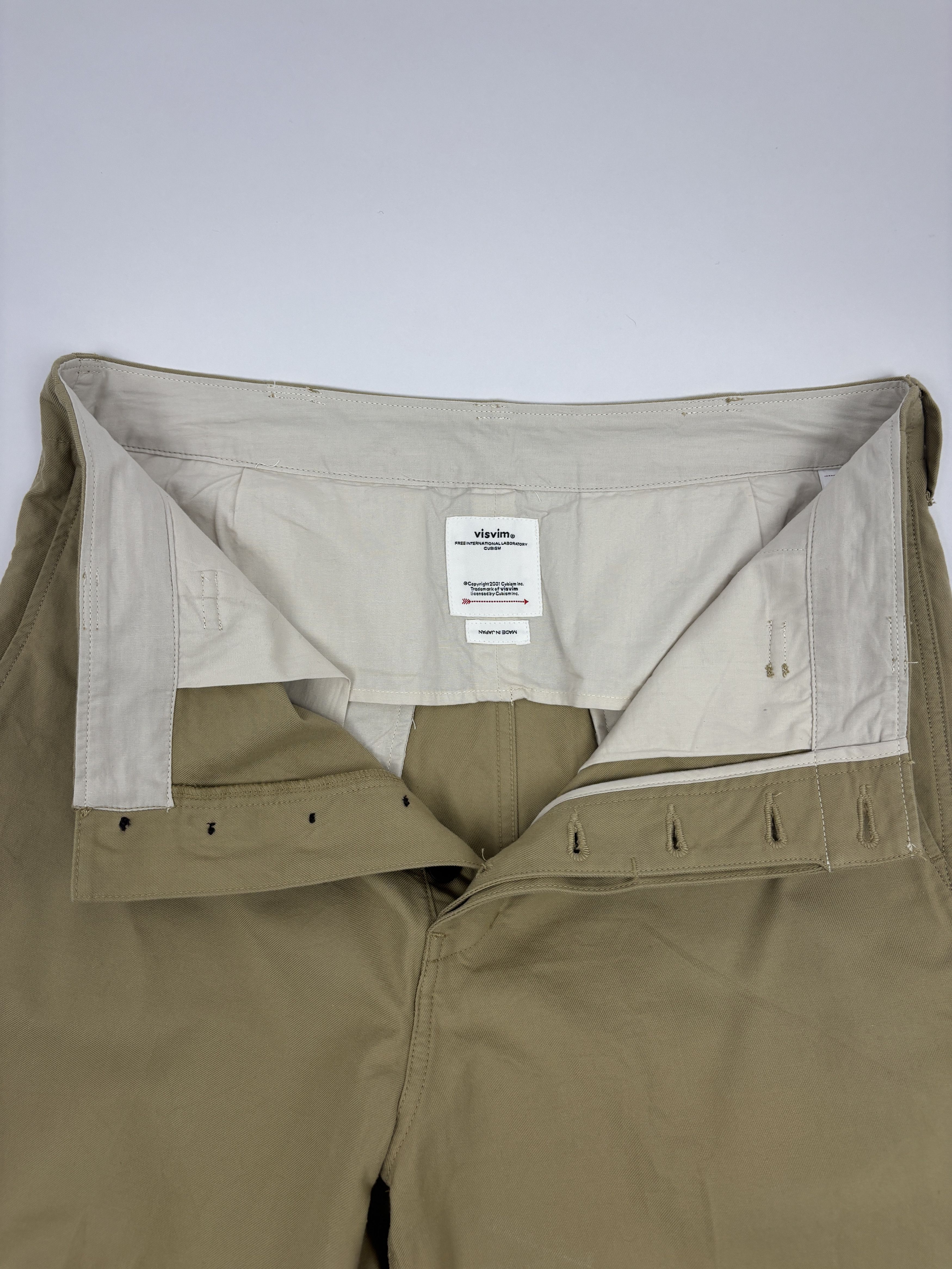 Visvim Visvim Wide Chino Pants Size US 34 / EU 50 - 4 Thumbnail