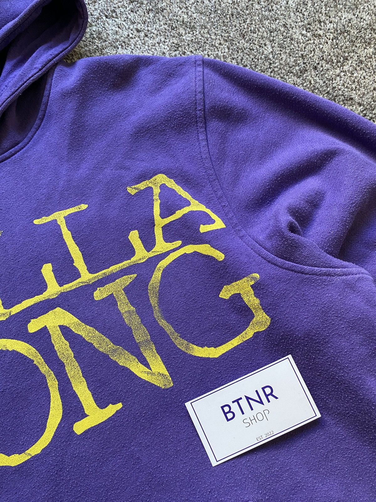 Other Billabong Crazy Logo Spellout Purple Yellow Lakers Hoodie Size US S / EU 44-46 / 1 - 4 Thumbnail
