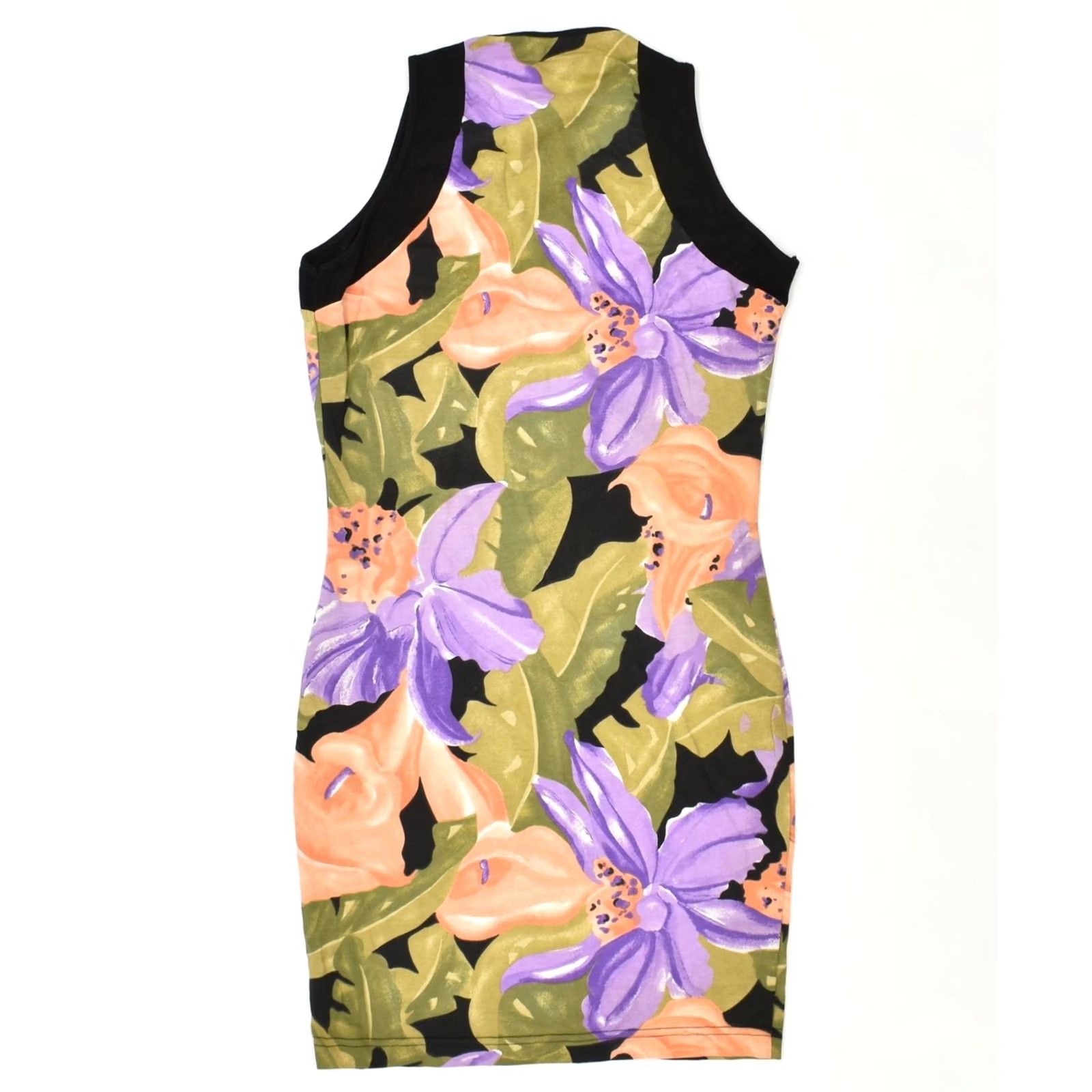 Vintage VINTAGE KOKO Womens Sundress Multicoloured Floral UK 10 Small Size S / US 4 / IT 40 - 2 Thumbnail