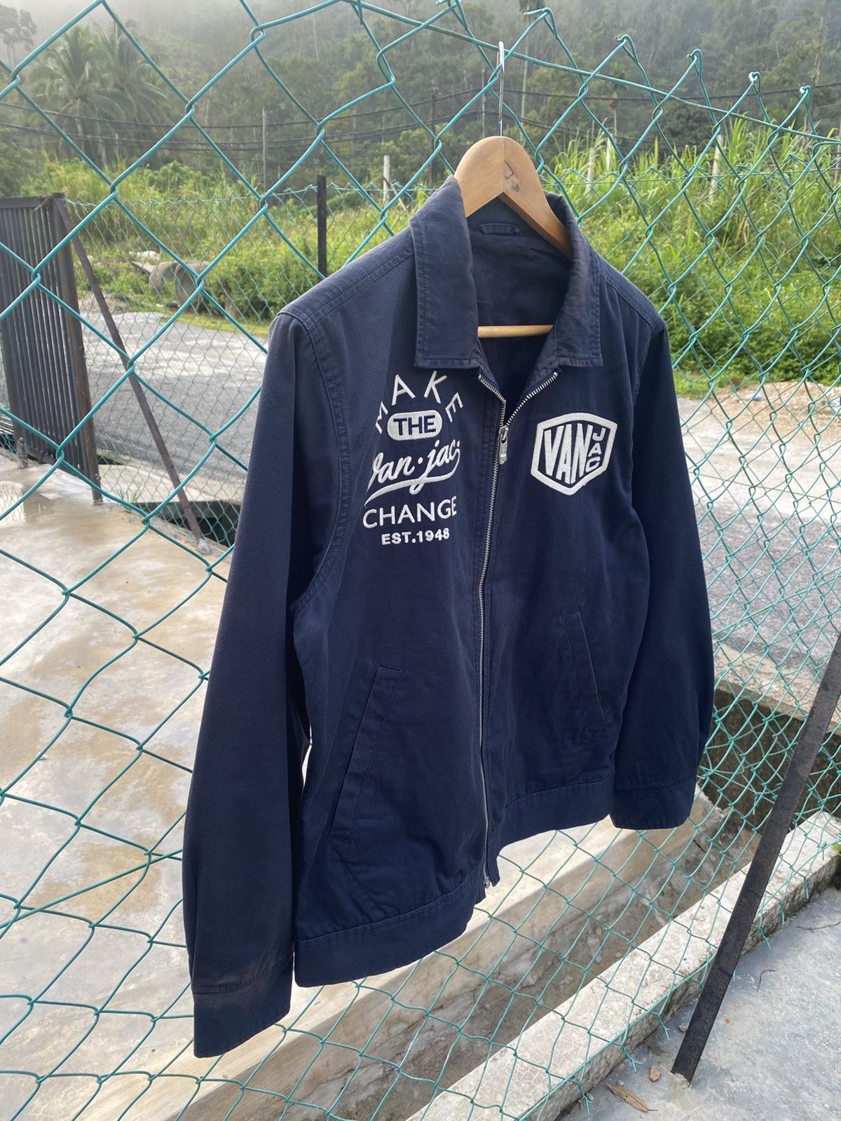 Vintage Vintage VAN JAC spellout worker jacket Size US M / EU 48-50 / 2 - 4 Thumbnail