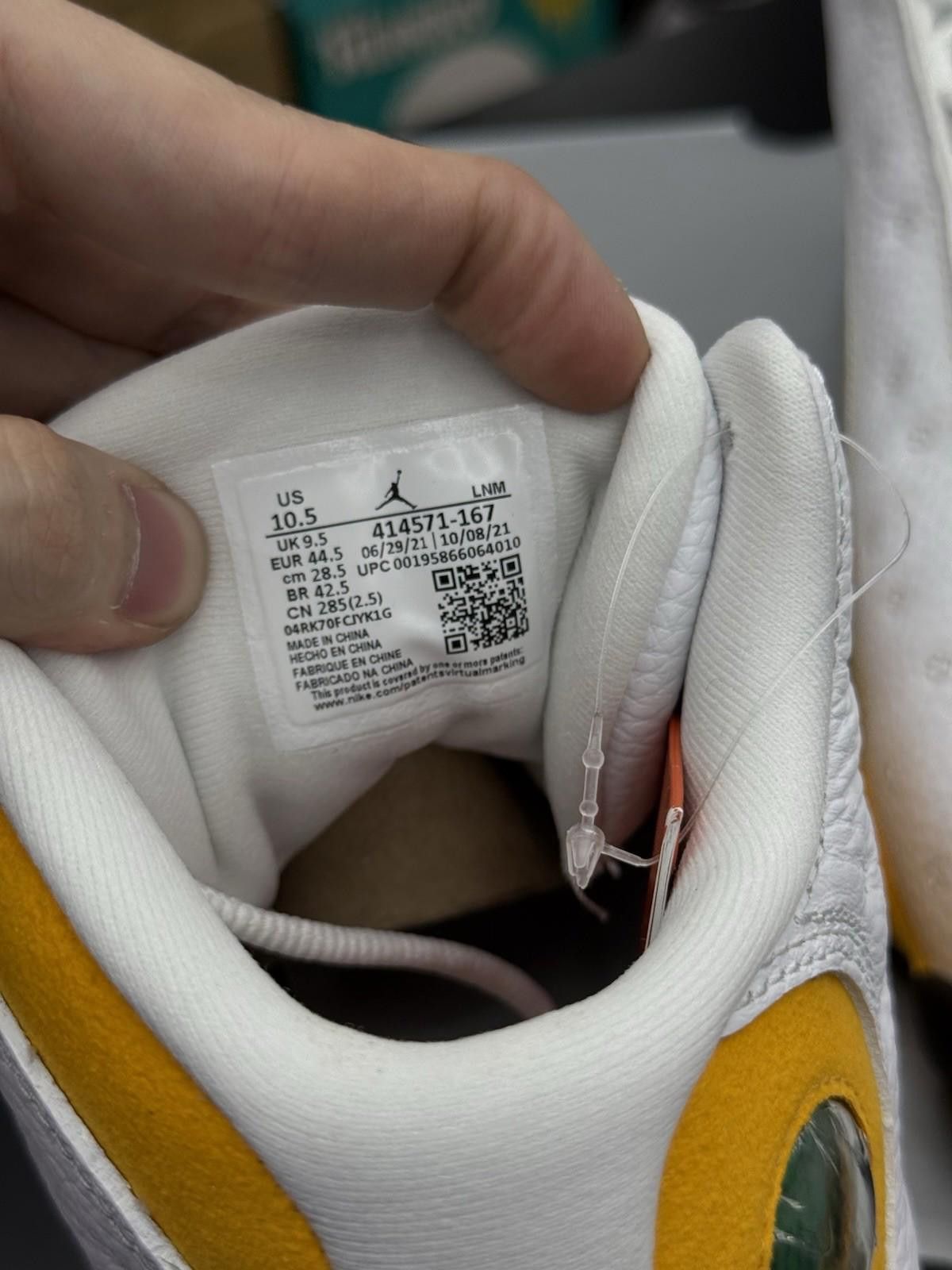 Jordan Brand Air Jordan 13 Retro Del Sol Size 10.5 (414571-167) Brand NEW Size US 10.5 / EU 43-44 - 9 Thumbnail